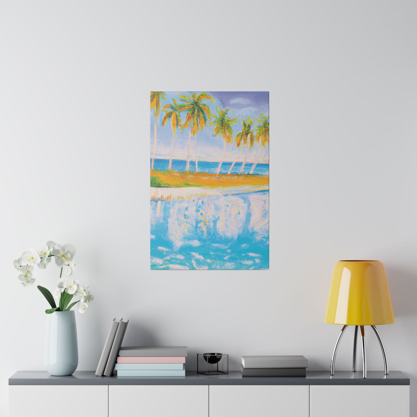 4904O - Bahamas Ocean Painting Print | Bahamas | Ocean | Beach | Poster | Home Decor | Wall Art | Canvas