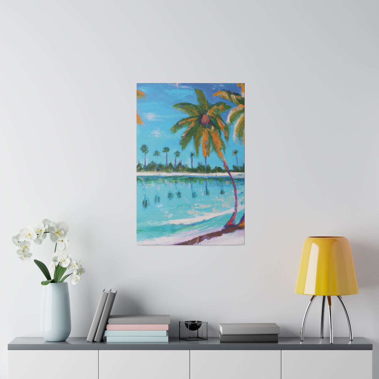 8723S - Bahamas Ocean Painting Print | Bahamas | Ocean | Beach | Poster | Home Decor | Wall Art | Canvas