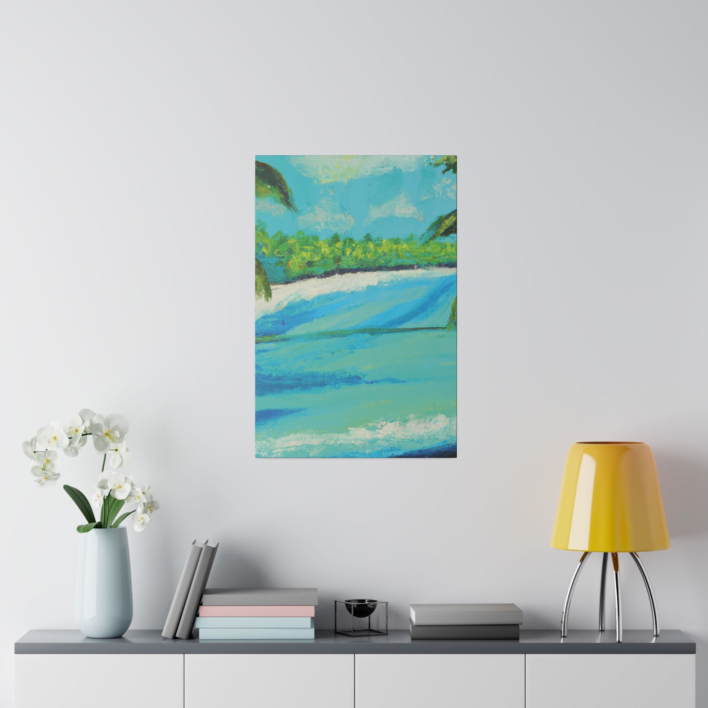 10781G - Bahamas Ocean Painting Print | Bahamas | Ocean | Beach | Poster | Home Decor | Wall Art | Canvas