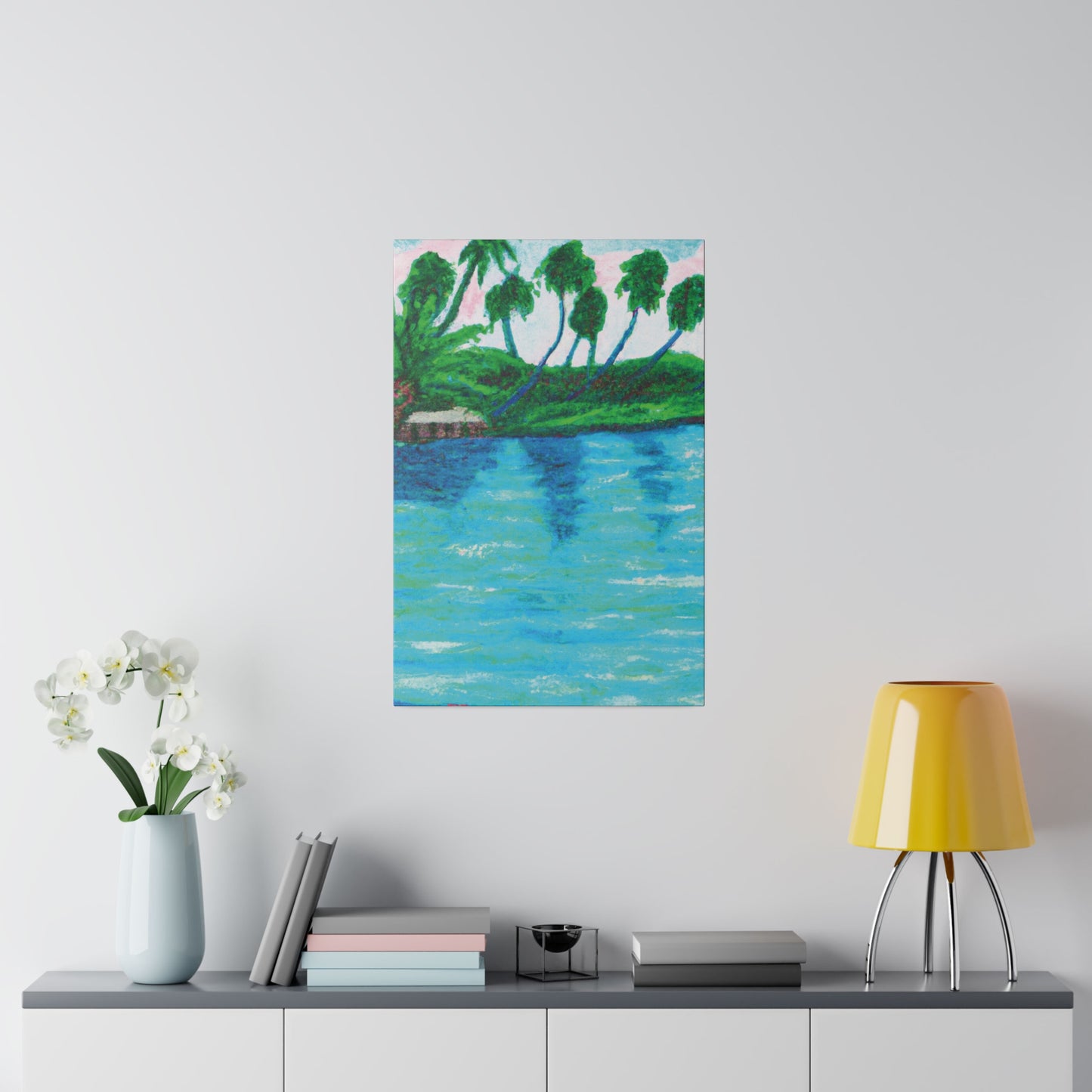 9457L - Bahamas Ocean Painting Print | Bahamas | Ocean | Beach | Poster | Home Decor | Wall Art | Canvas