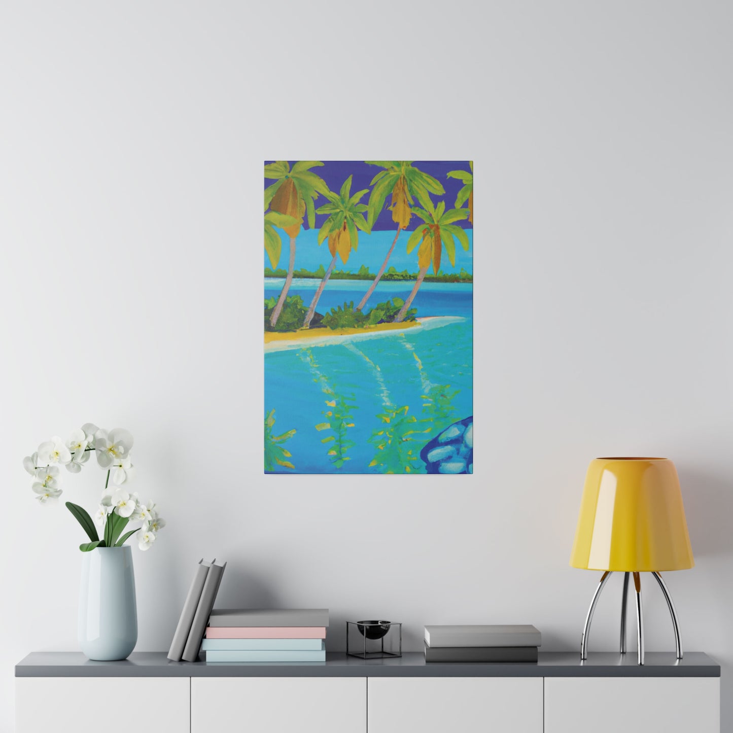 8347B - Bahamas Ocean Painting Print | Bahamas | Ocean | Beach | Poster | Home Decor | Wall Art | Canvas