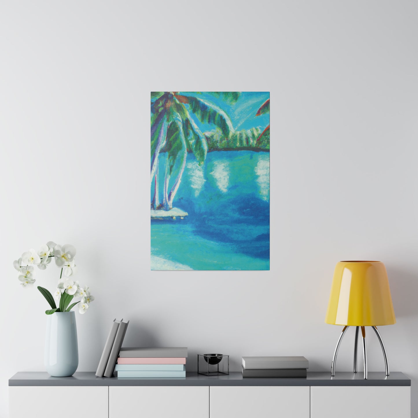 3187V - Bahamas Ocean Painting Print | Bahamas | Ocean | Beach | Poster | Home Decor | Wall Art | Canvas