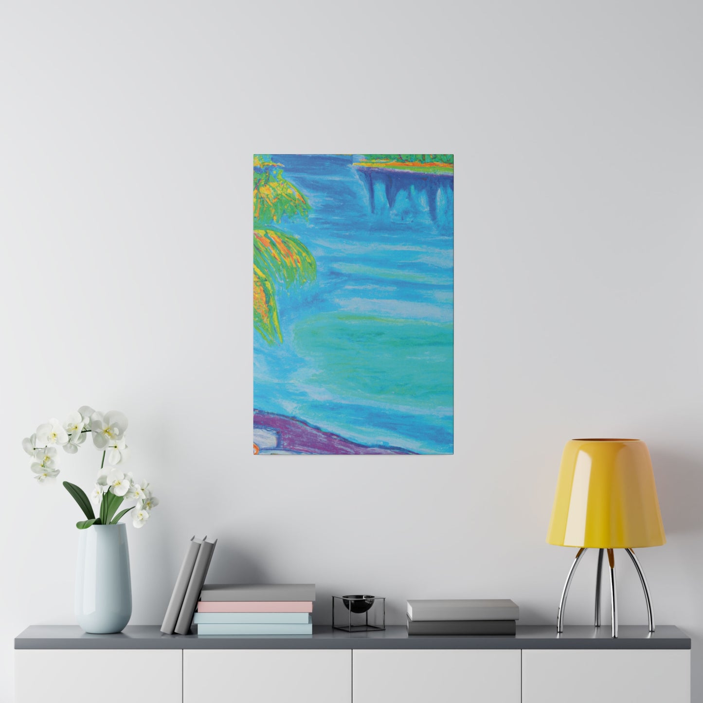 3842G - Bahamas Ocean Painting Print | Bahamas | Ocean | Beach | Poster | Home Decor | Wall Art | Canvas