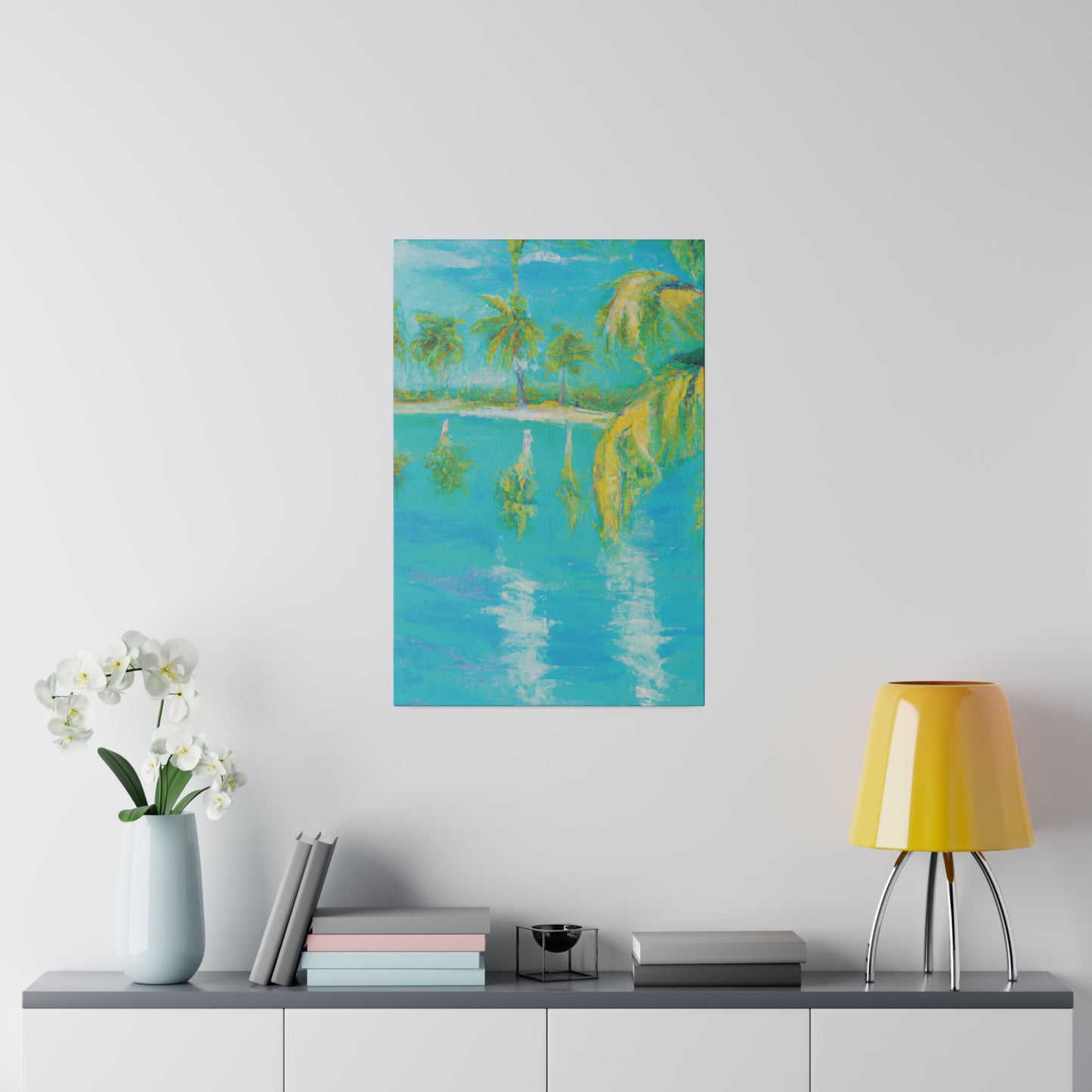 4935Q - Bahamas Ocean Painting Print | Bahamas | Ocean | Beach | Poster | Home Decor | Wall Art | Canvas
