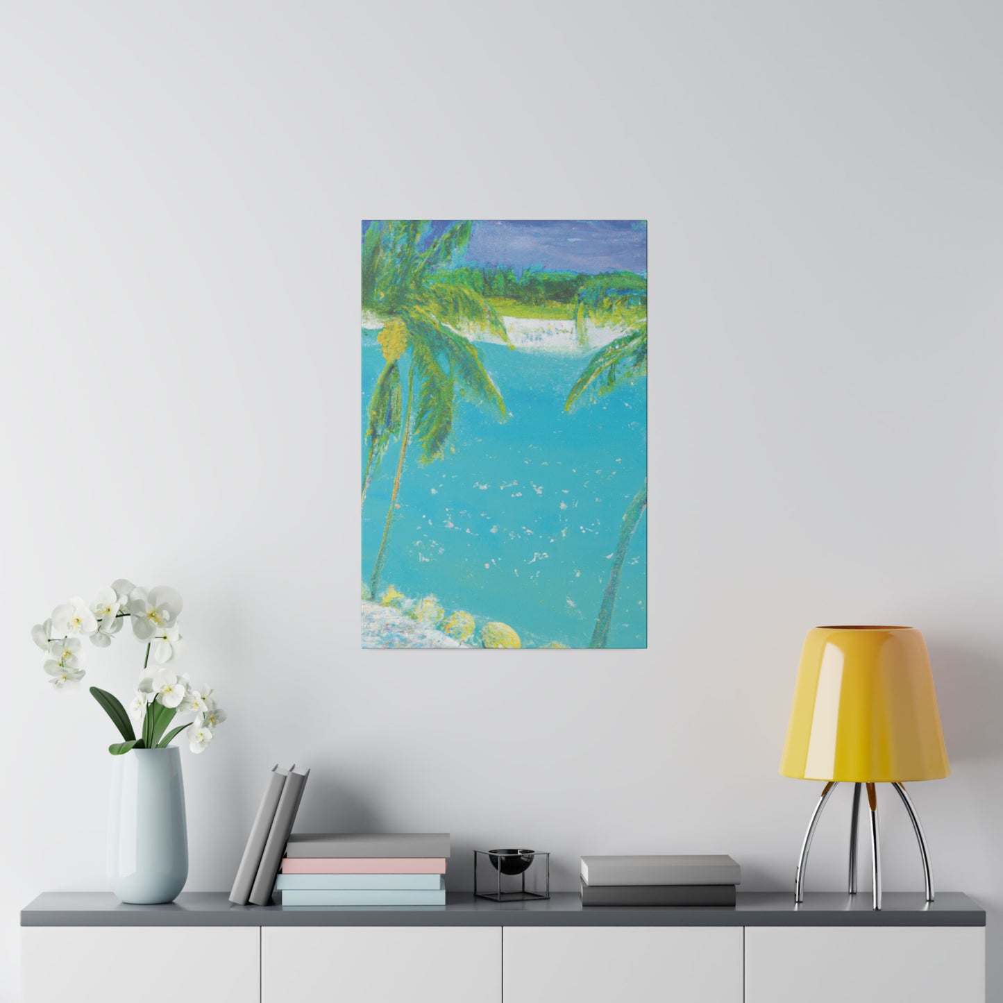 8563Y - Bahamas Ocean Painting Print | Bahamas | Ocean | Beach | Poster | Home Decor | Wall Art | Canvas