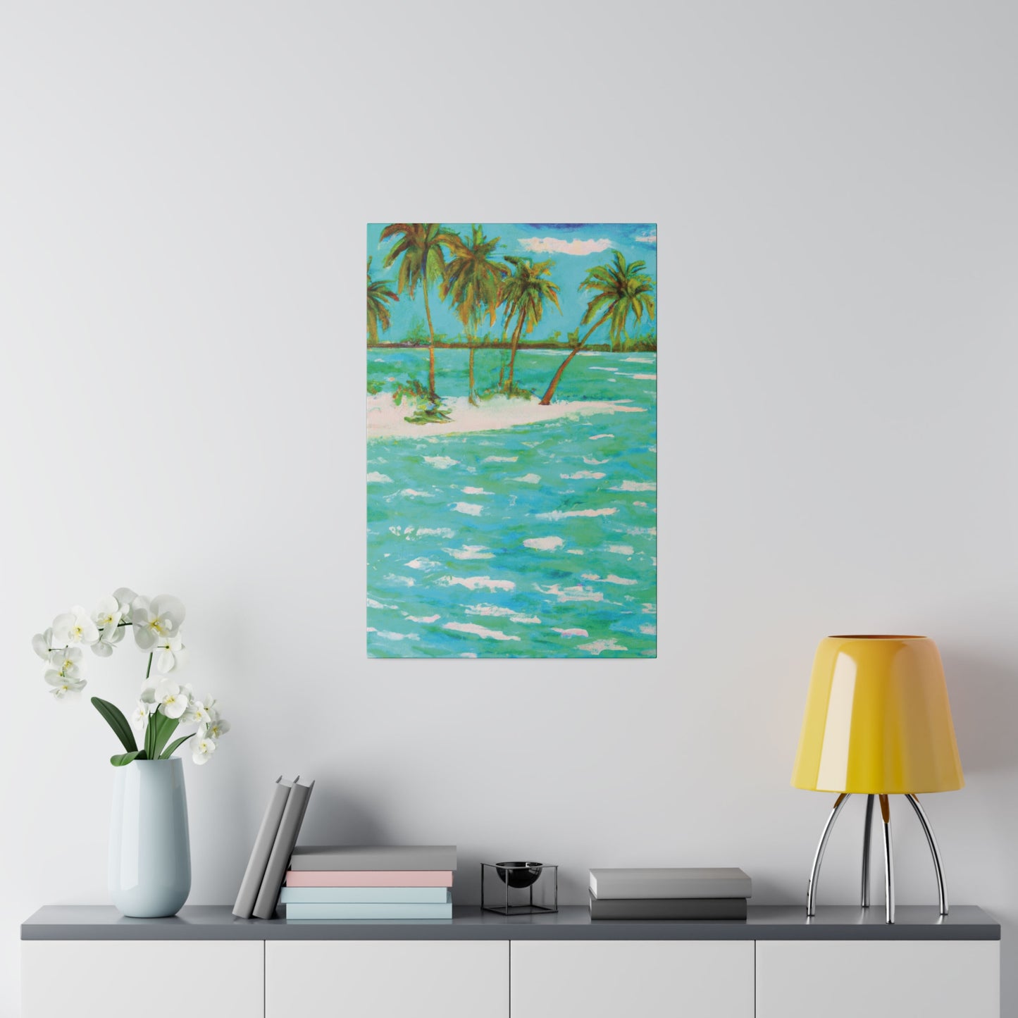 1193C - Bahamas Ocean Painting Print | Bahamas | Ocean | Beach | Poster | Home Decor | Wall Art | Canvas