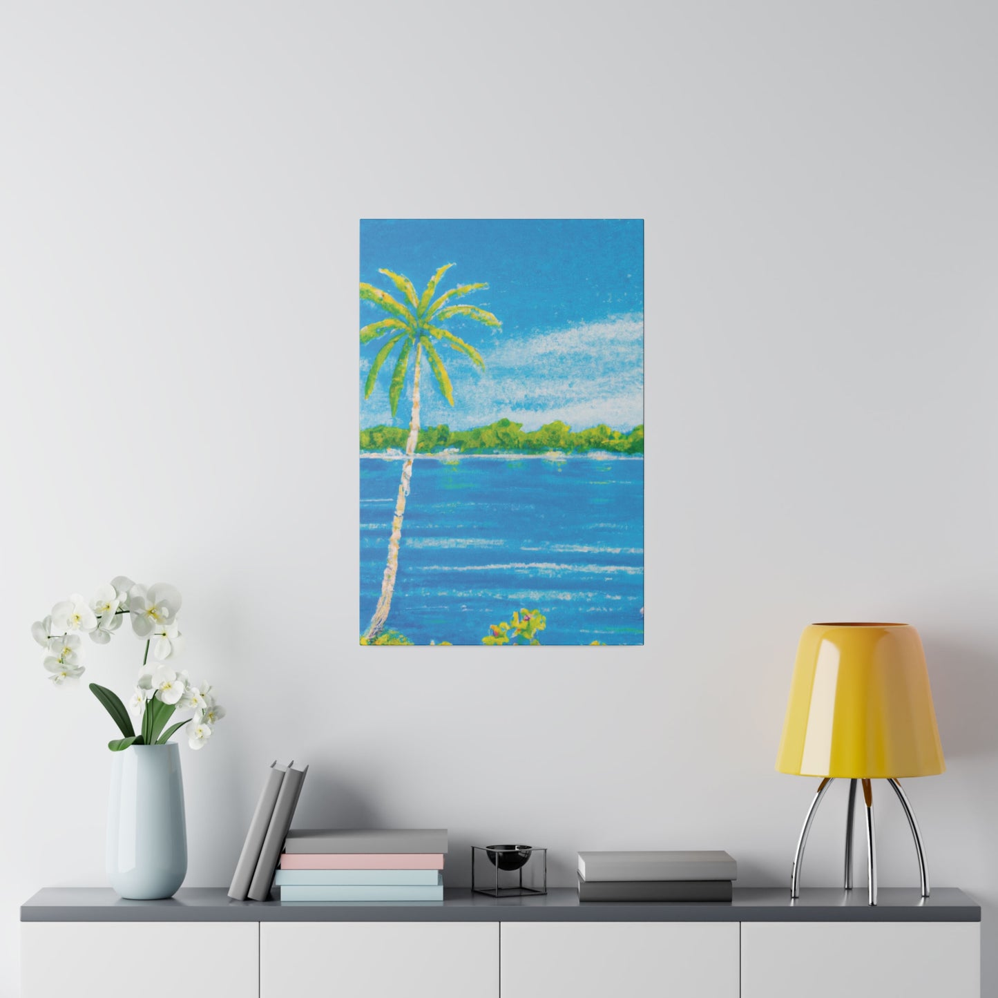 9803Q - Bahamas Ocean Painting Print | Bahamas | Ocean | Beach | Poster | Home Decor | Wall Art | Canvas