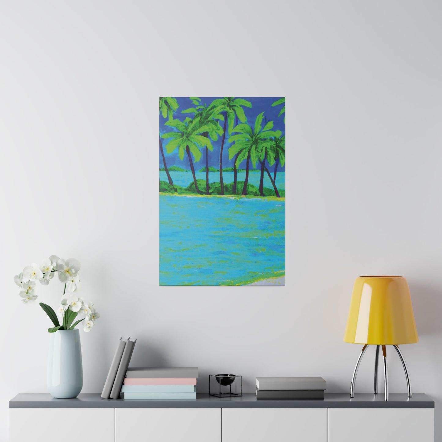3148Z - Bahamas Ocean Painting Print | Bahamas | Ocean | Beach | Poster | Home Decor | Wall Art | Canvas