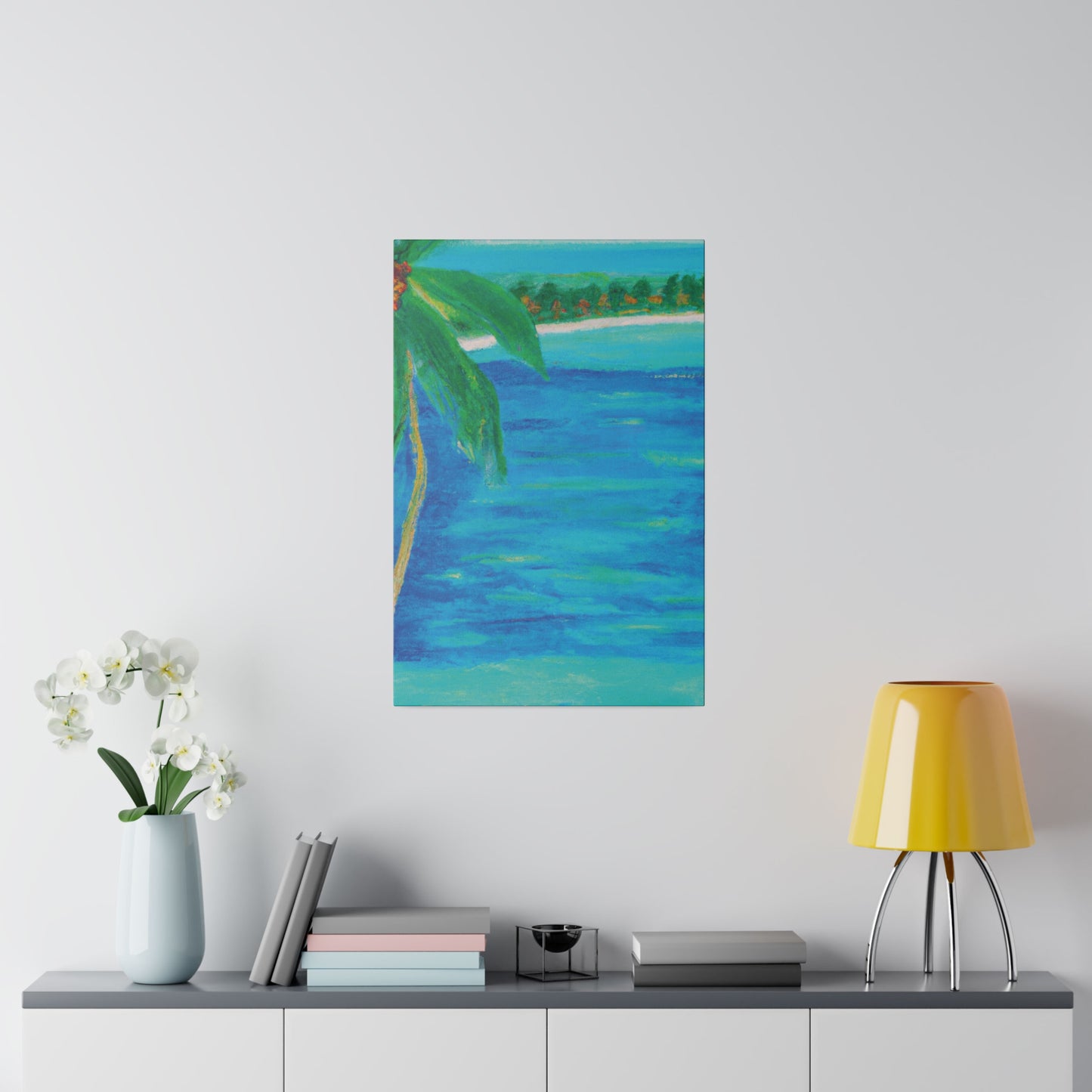 9272V - Bahamas Ocean Painting Print | Bahamas | Ocean | Beach | Poster | Home Decor | Wall Art | Canvas