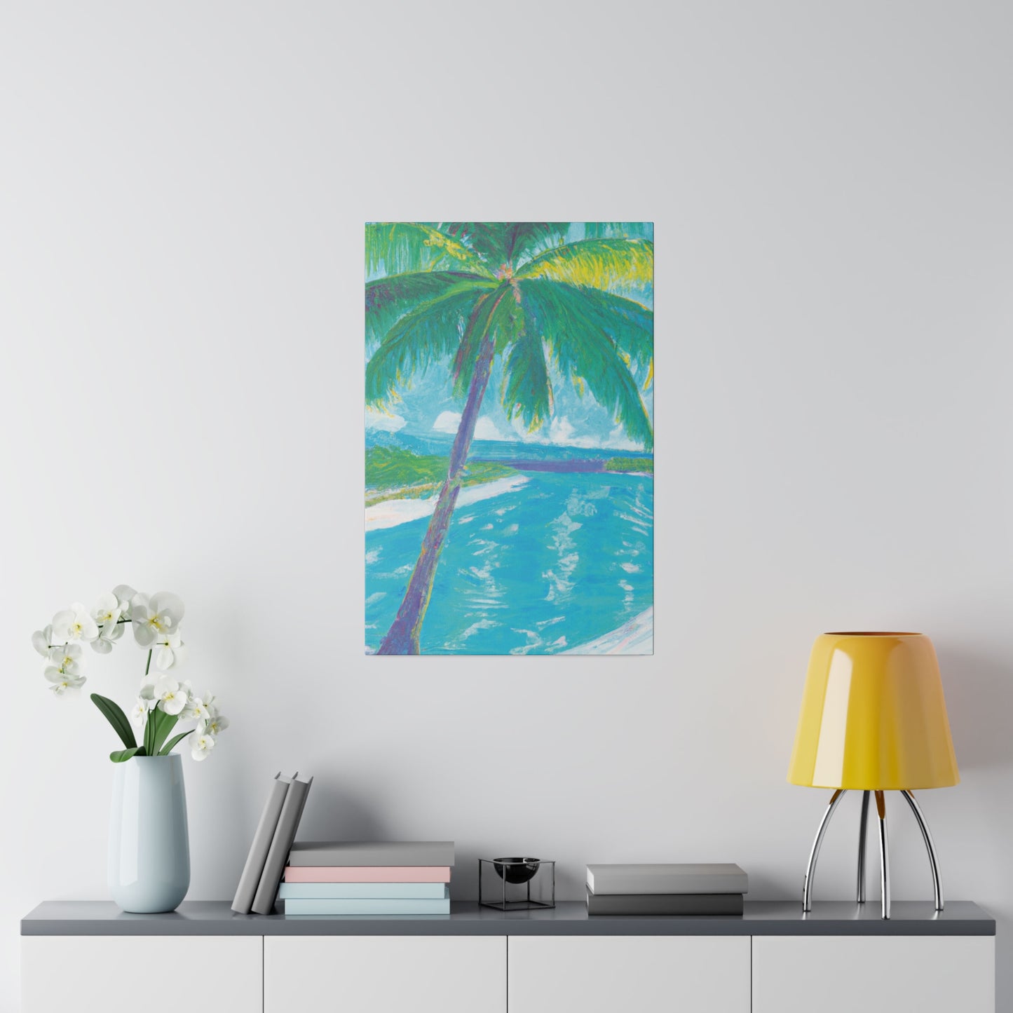 9252K - Bahamas Ocean Painting Print | Bahamas | Ocean | Beach | Poster | Home Decor | Wall Art | Canvas