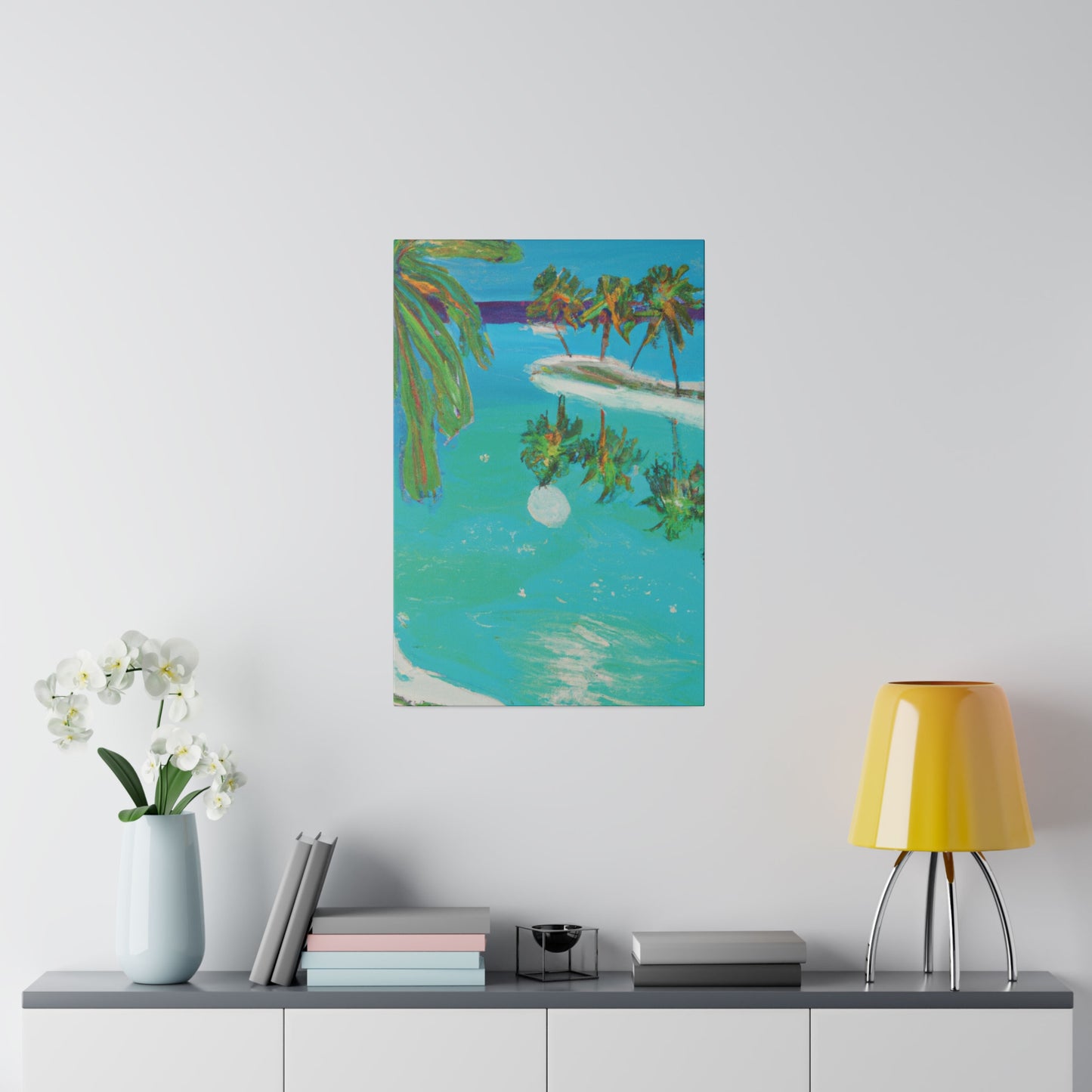 9652Q - Bahamas Ocean Painting Print | Bahamas | Ocean | Beach | Poster | Home Decor | Wall Art | Canvas