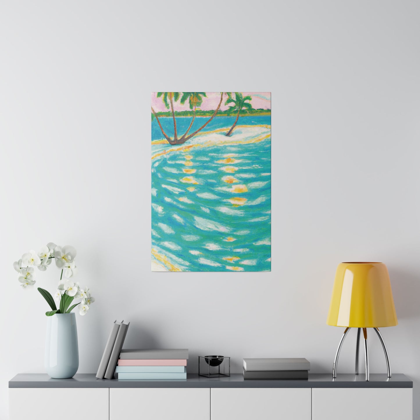 9029O - Bahamas Ocean Painting Print | Bahamas | Ocean | Beach | Poster | Home Decor | Wall Art | Canvas