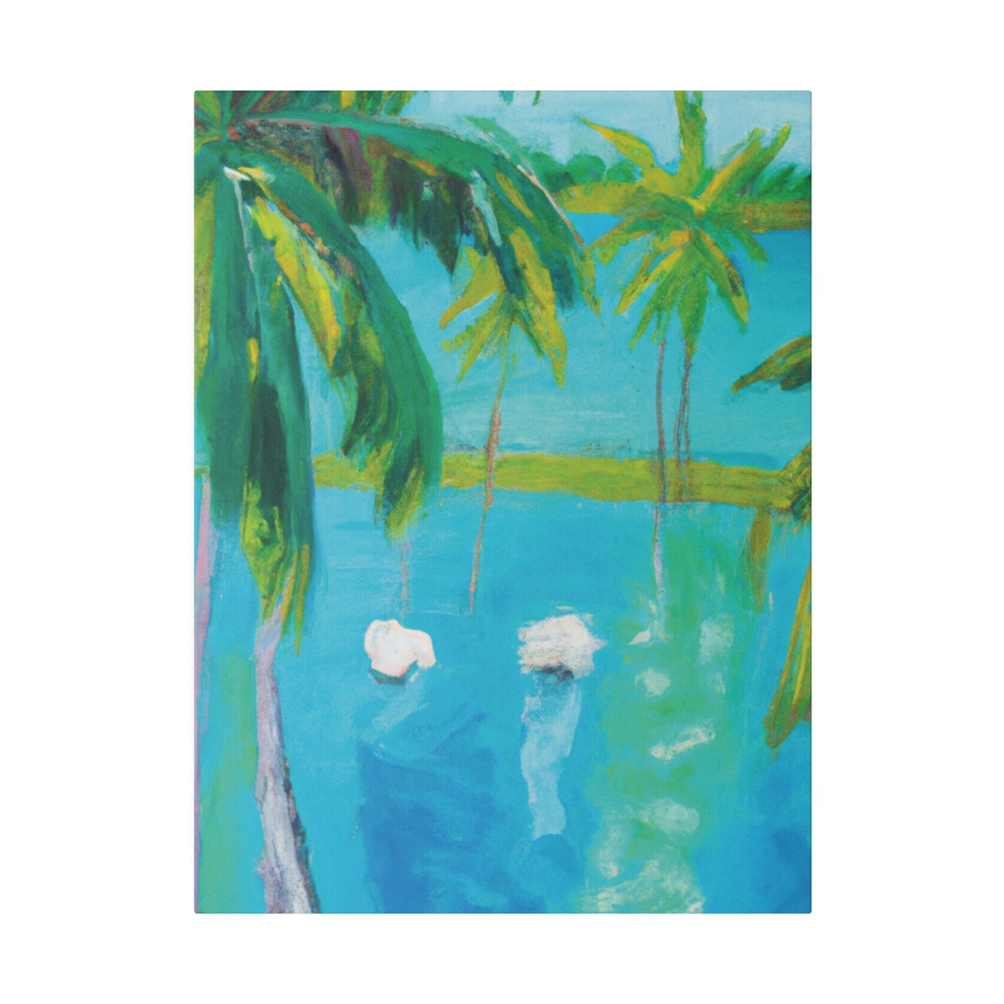 5643X - Bahamas Ocean Painting Print | Bahamas | Ocean | Beach | Poster | Home Decor | Wall Art | Canvas