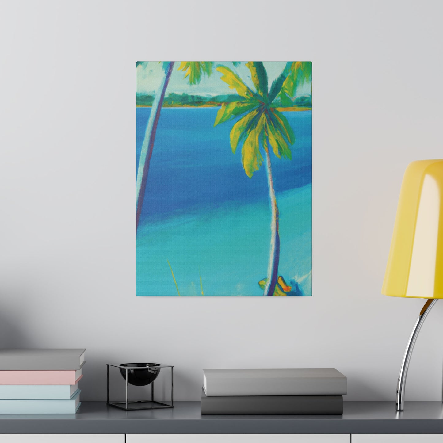 7593L - Bahamas Ocean Painting Print | Bahamas | Ocean | Beach | Poster | Home Decor | Wall Art | Canvas