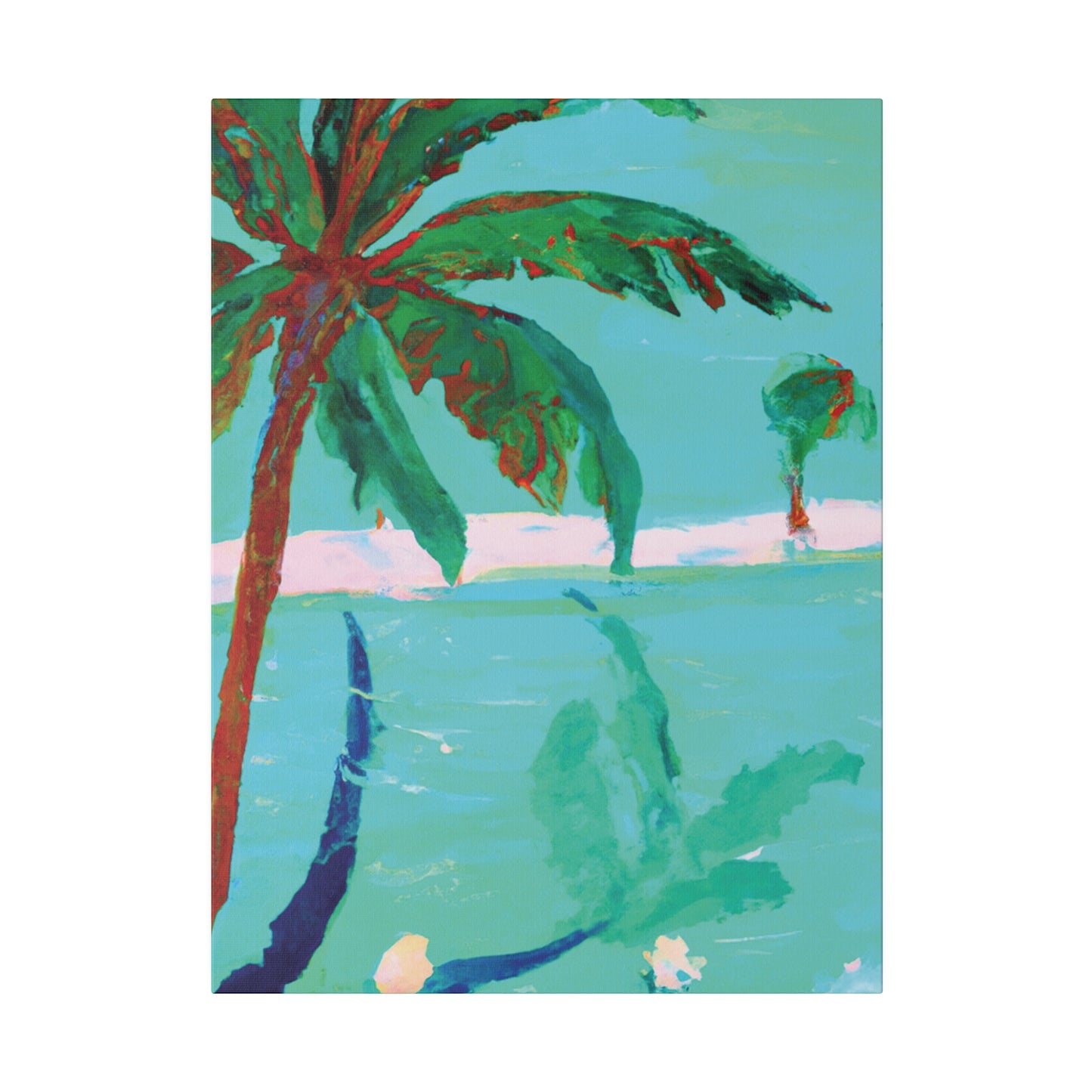 5246Z - Bahamas Ocean Painting Print | Bahamas | Ocean | Beach | Poster | Home Decor | Wall Art | Canvas