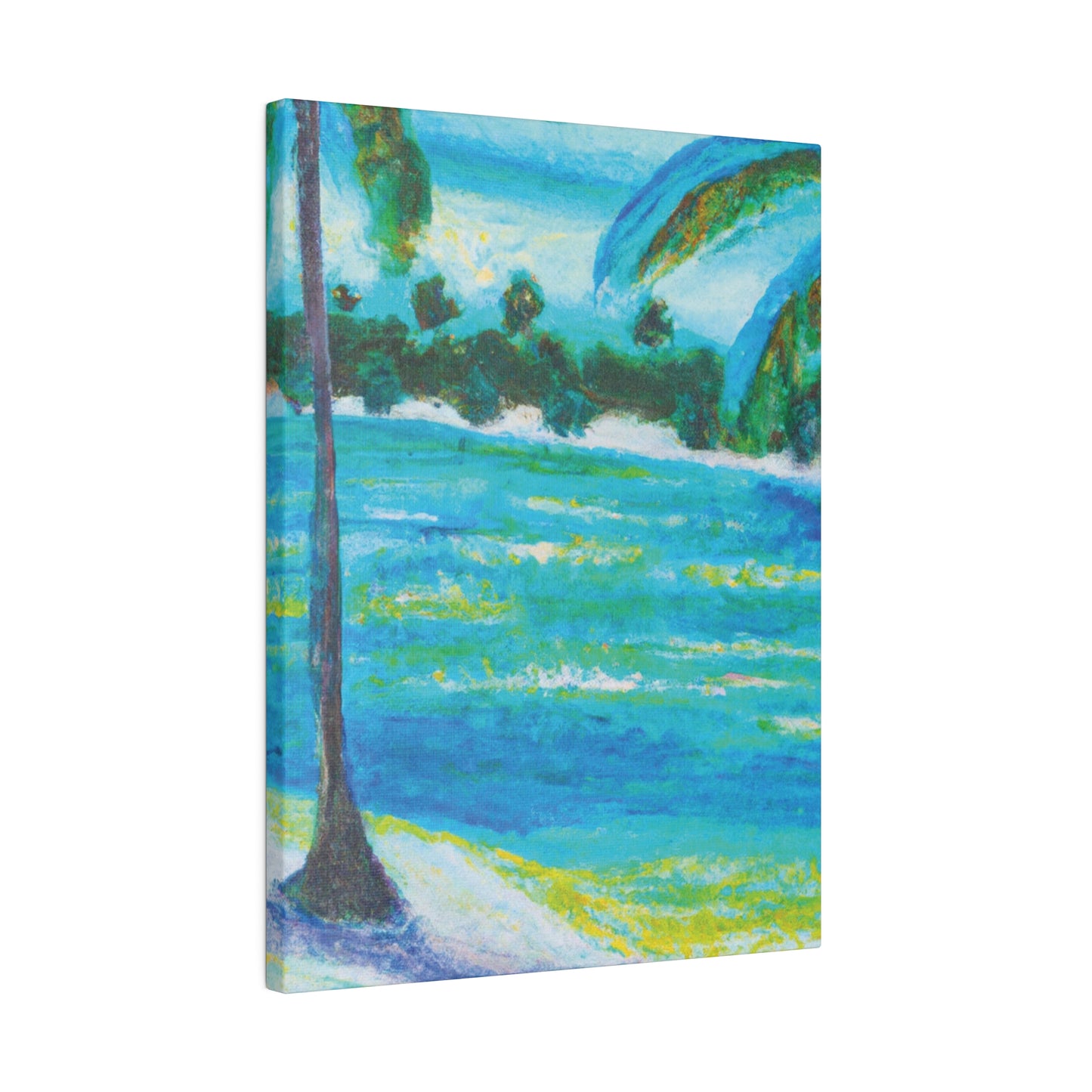 5874R - Bahamas Ocean Painting Print | Bahamas | Ocean | Beach | Poster | Home Decor | Wall Art | Canvas