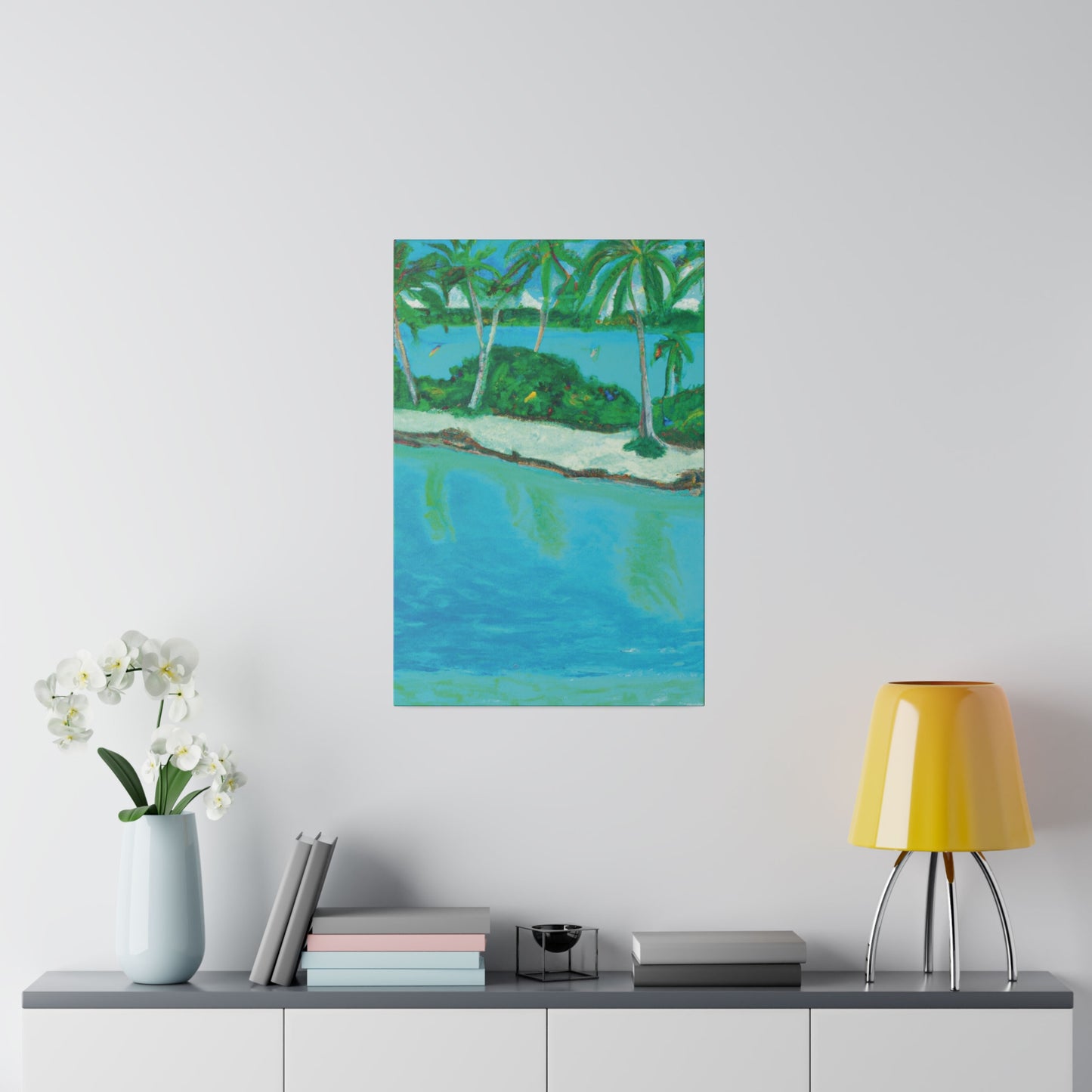 9621A - Bahamas Ocean Painting Print | Bahamas | Ocean | Beach | Poster | Home Decor | Wall Art | Canvas