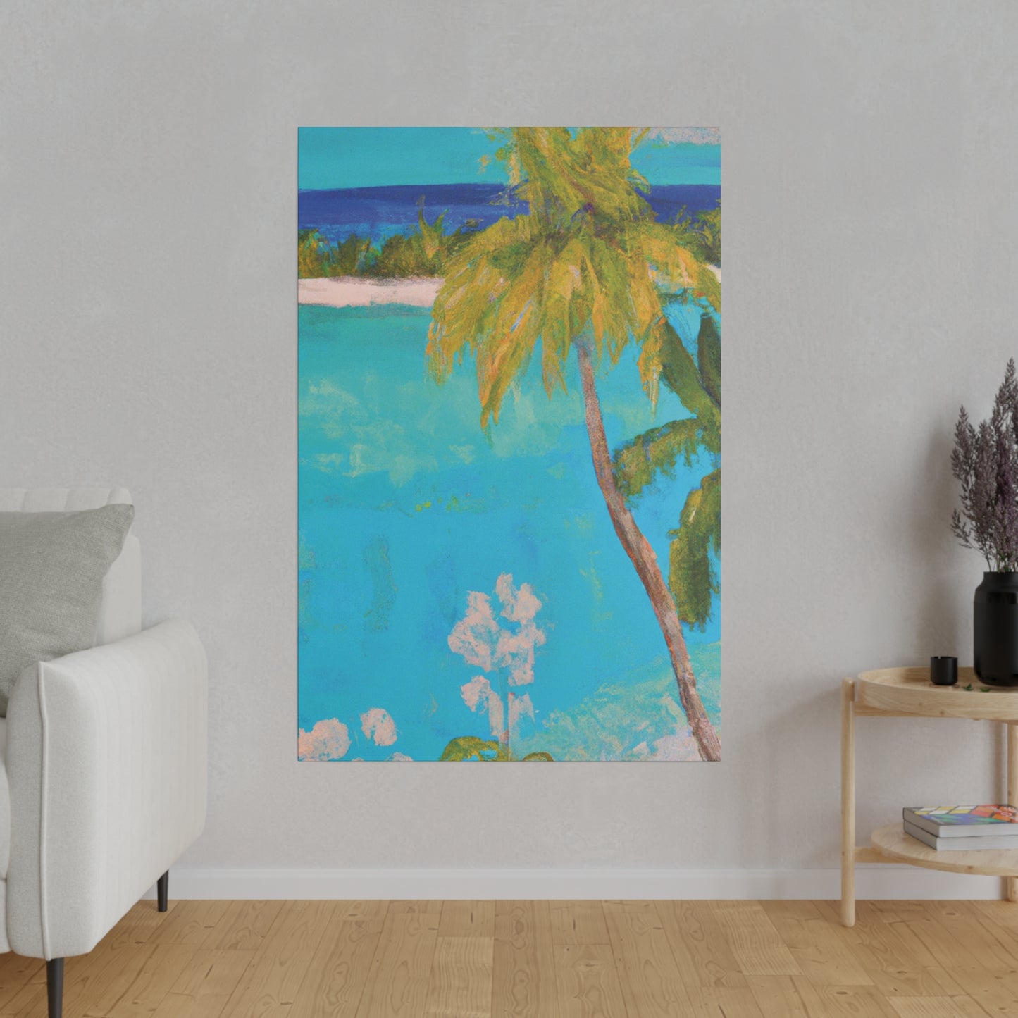 6128E - Bahamas Ocean Painting Print | Bahamas | Ocean | Beach | Poster | Home Decor | Wall Art | Canvas