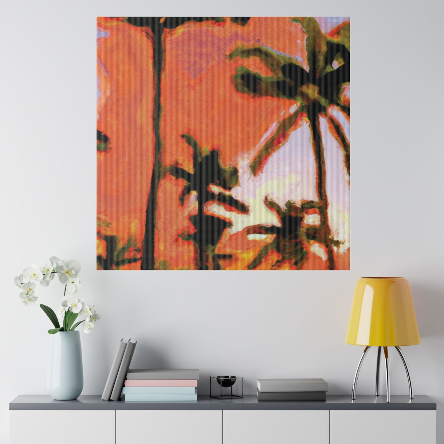 7177X - Miami Beach Sunset Painting Print | Miami | Beach | Sunset | Poster | Home Decor | Wall Art | Canvas