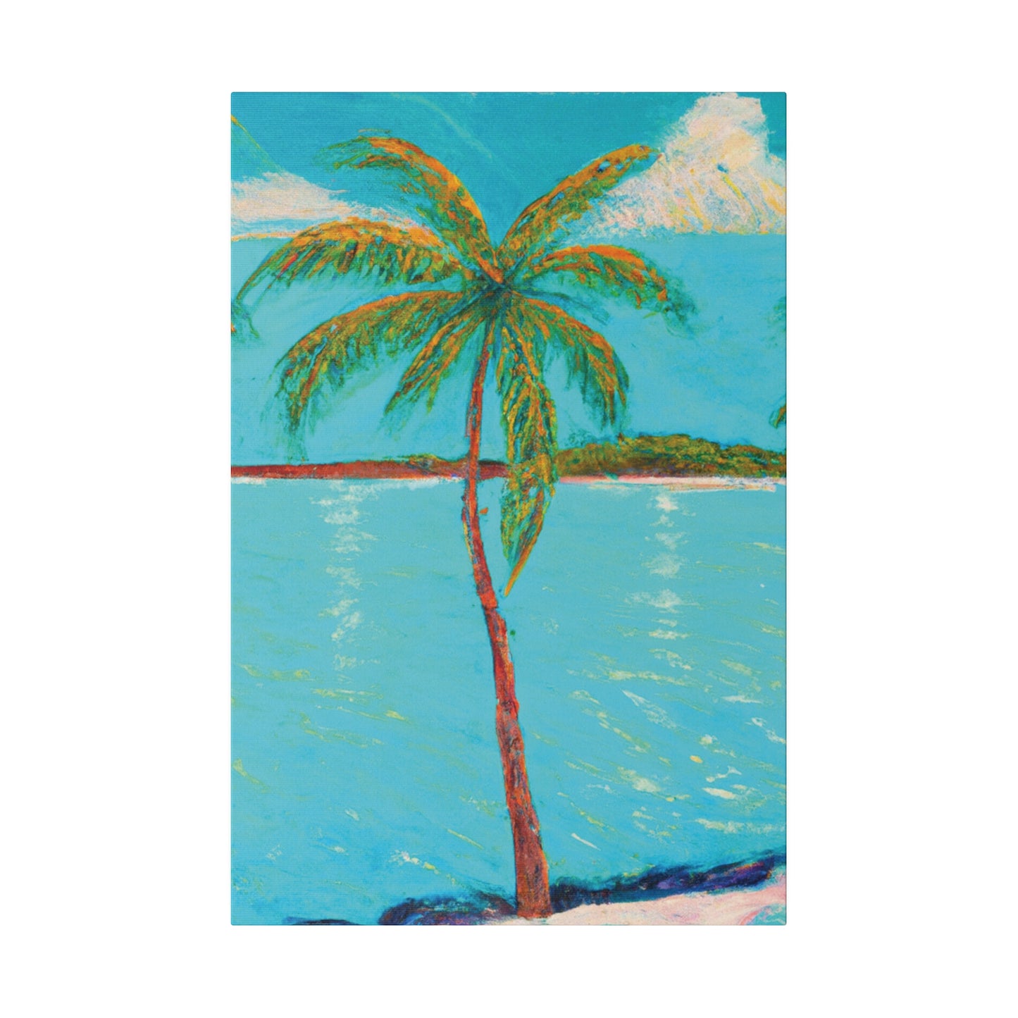 5186Z - Bahamas Ocean Painting Print | Bahamas | Ocean | Beach | Poster | Home Decor | Wall Art | Canvas