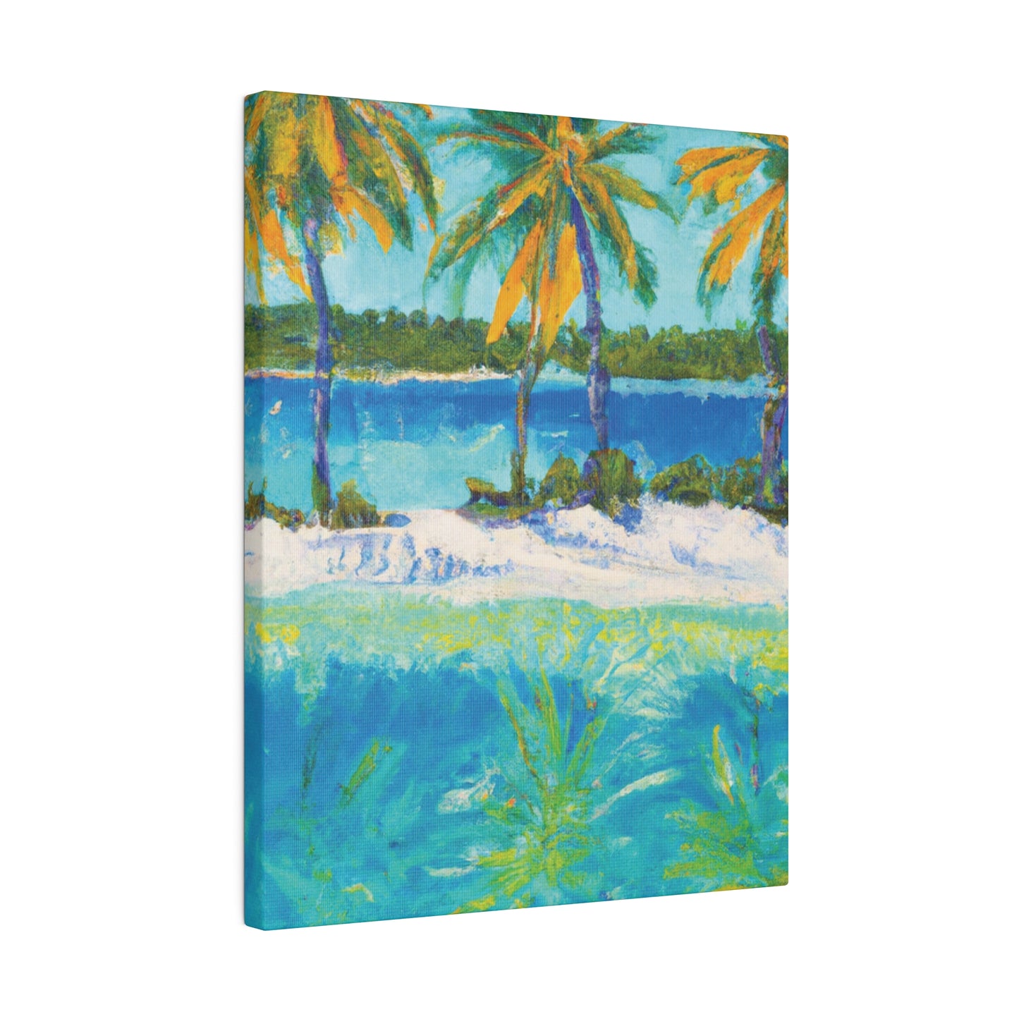 2367X - Bahamas Ocean Painting Print | Bahamas | Ocean | Beach | Poster | Home Decor | Wall Art | Canvas