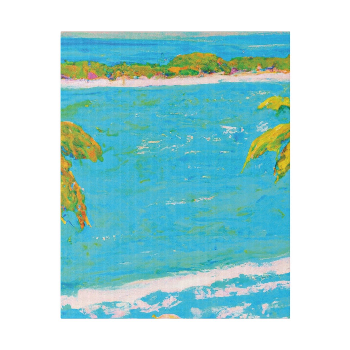 4783Z - Bahamas Ocean Painting Print | Bahamas | Ocean | Beach | Poster | Home Decor | Wall Art | Canvas