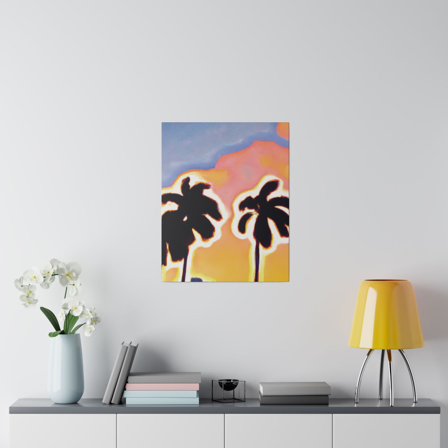 2766U - Miami Beach Sunset Painting Print | Miami | Beach | Sunset | Poster | Home Decor | Wall Art | Canvas