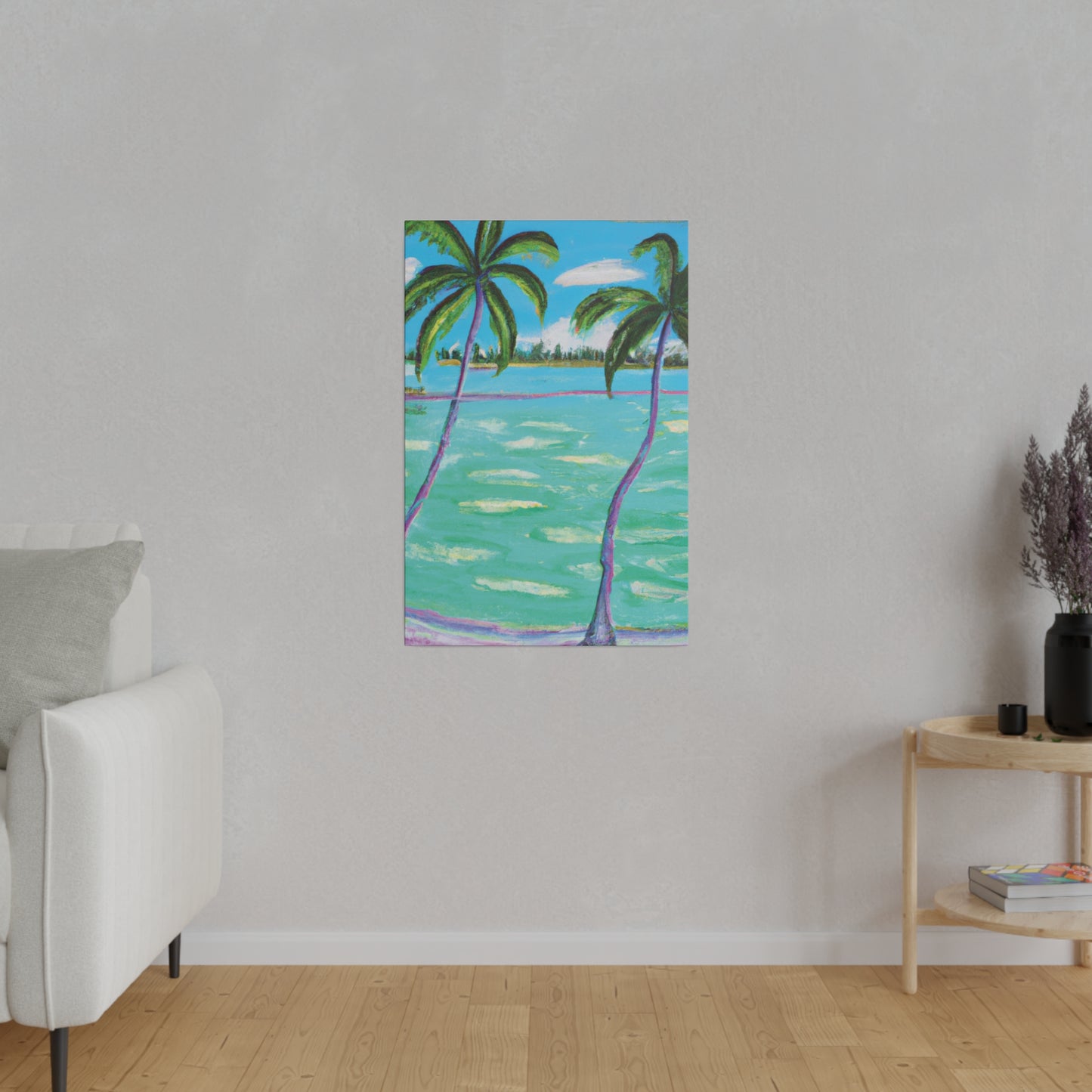 4451X - Bahamas Ocean Painting Print | Bahamas | Ocean | Beach | Poster | Home Decor | Wall Art | Canvas