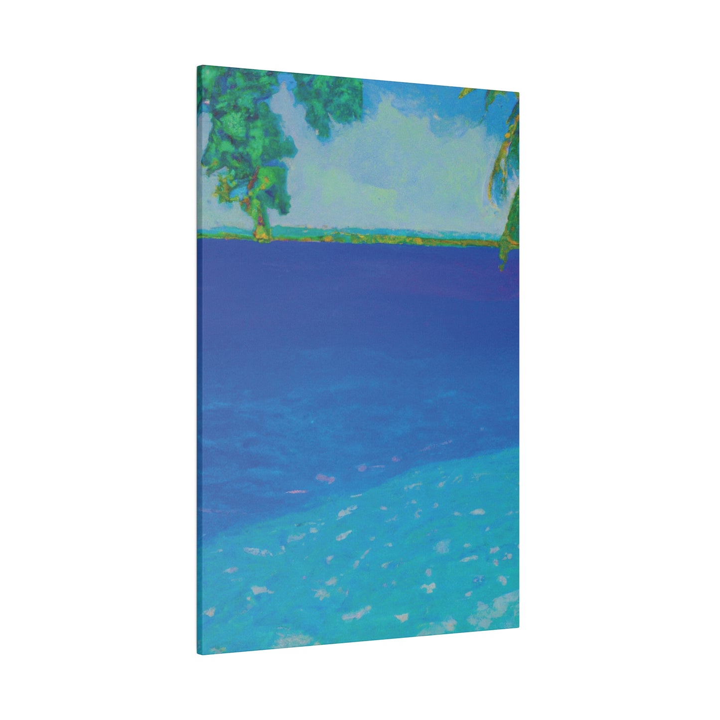 1582T - Bahamas Ocean Painting Print | Bahamas | Ocean | Beach | Poster | Home Decor | Wall Art | Canvas