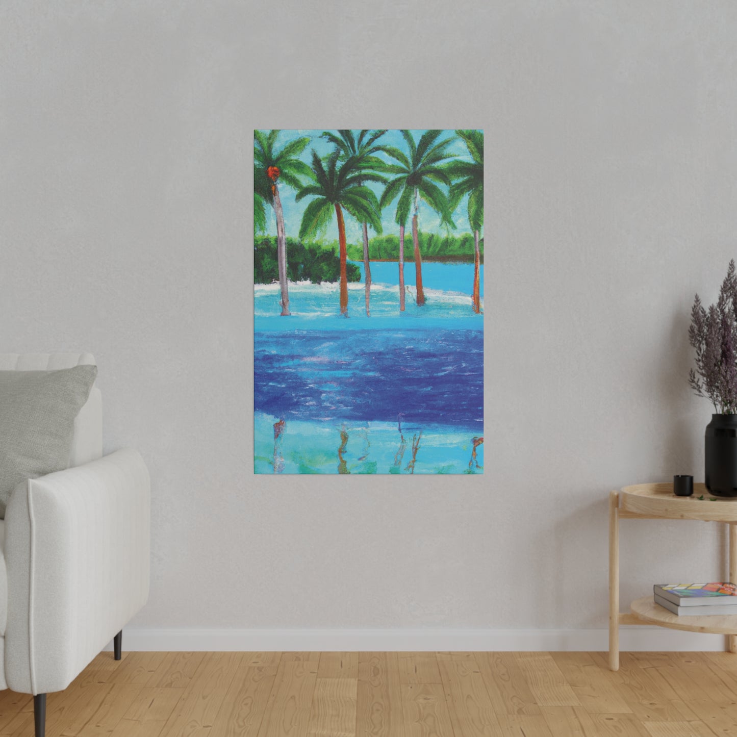 4563X - Bahamas Ocean Painting Print | Bahamas | Ocean | Beach | Poster | Home Decor | Wall Art | Canvas