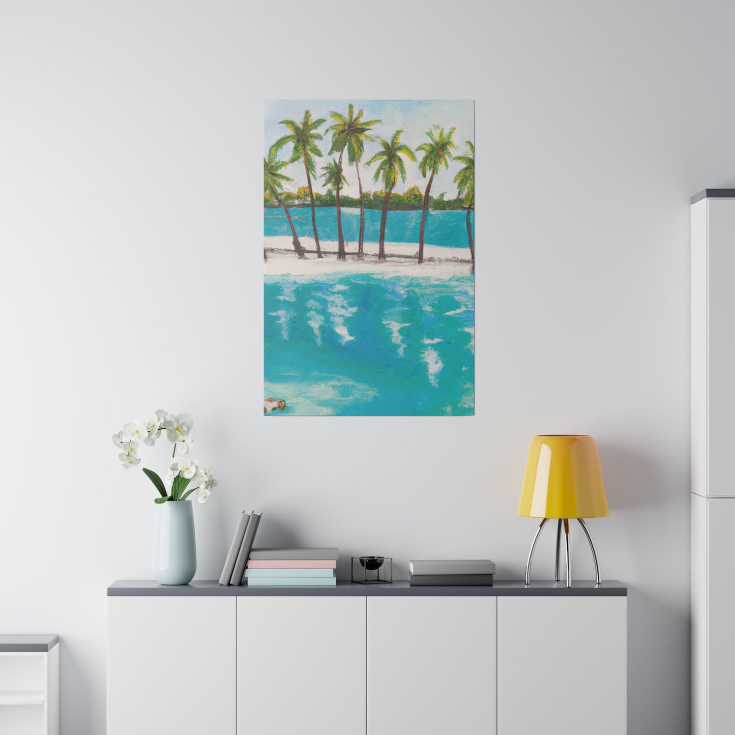 8045G - Bahamas Ocean Painting Print | Bahamas | Ocean | Beach | Poster | Home Decor | Wall Art | Canvas