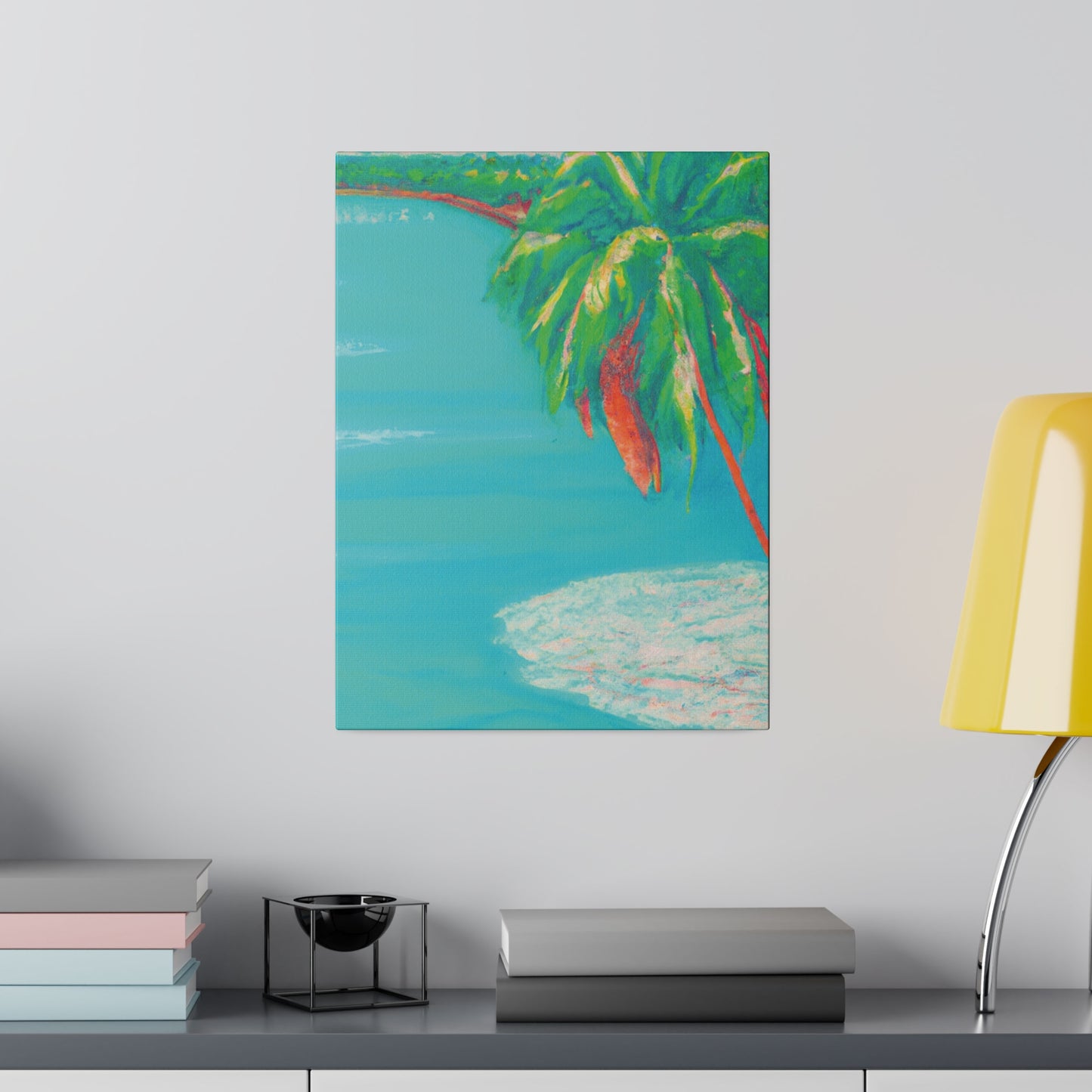 6263D - Bahamas Ocean Painting Print | Bahamas | Ocean | Beach | Poster | Home Decor | Wall Art | Canvas