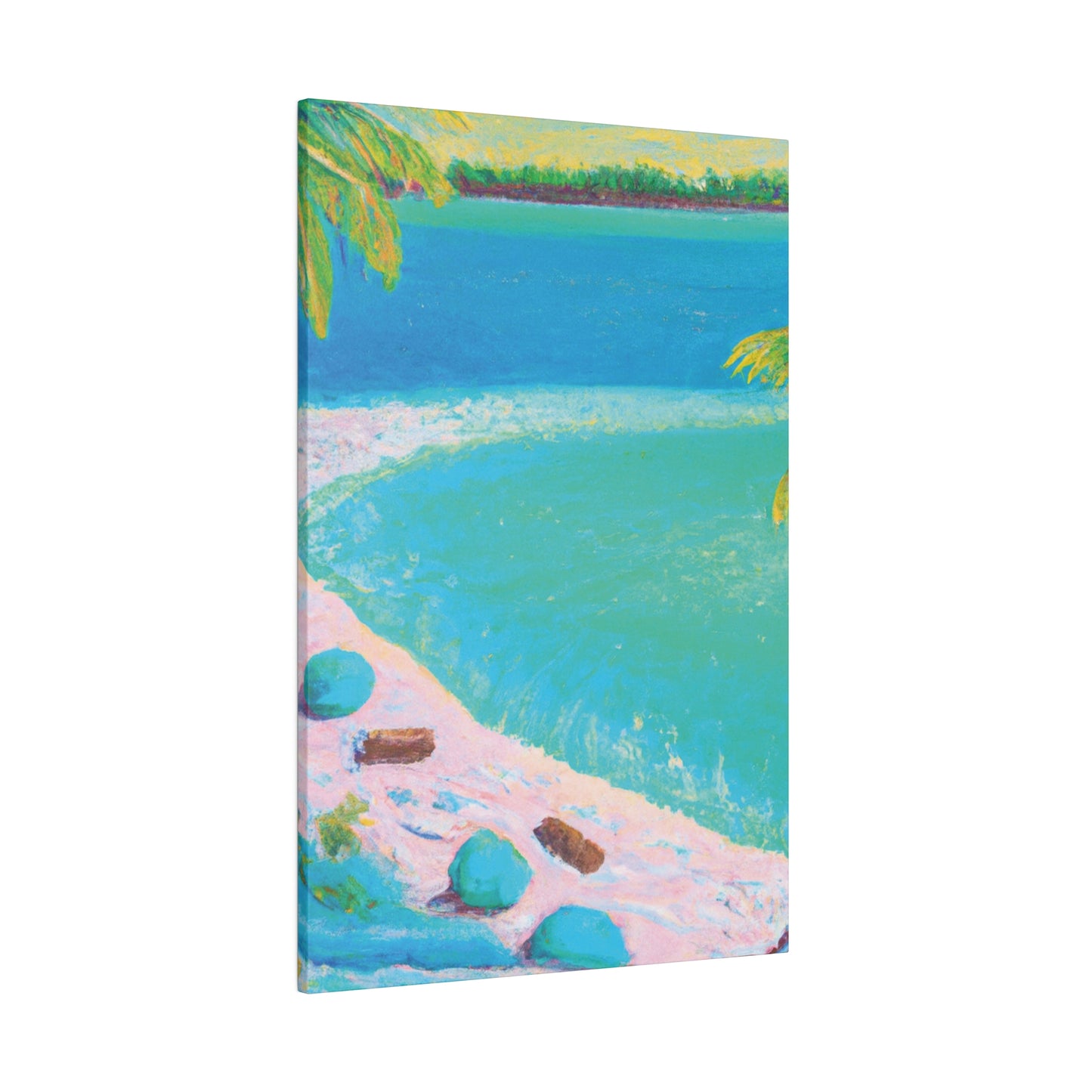 7342G - Bahamas Ocean Painting Print | Bahamas | Ocean | Beach | Poster | Home Decor | Wall Art | Canvas