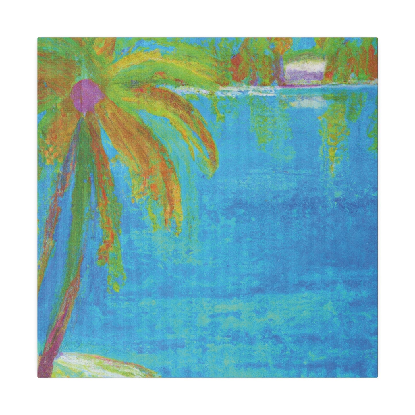 7245E - Bahamas Ocean Painting Print | Bahamas | Ocean | Beach | Poster | Home Decor | Wall Art | Canvas