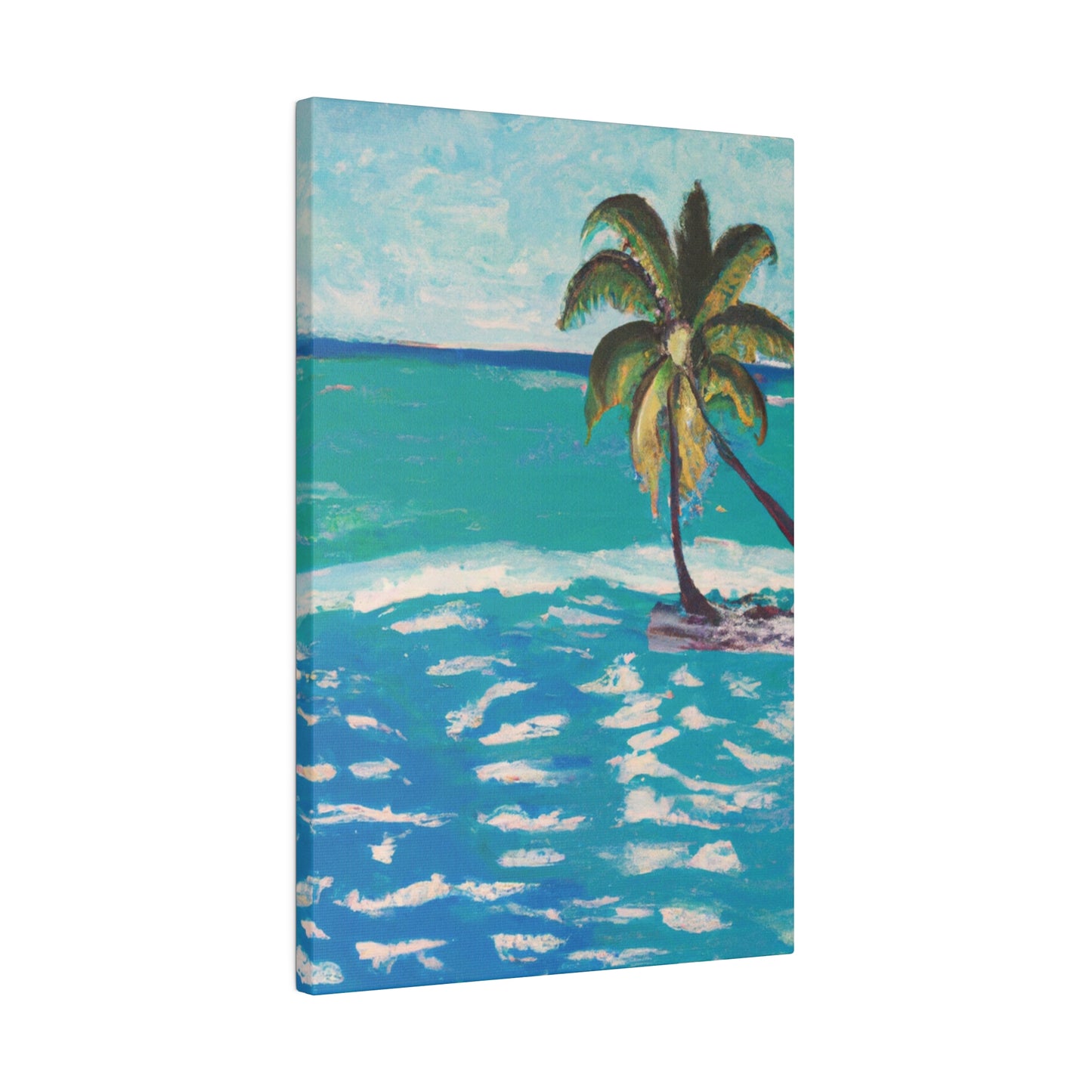 4081V - Bahamas Ocean Painting Print | Bahamas | Ocean | Beach | Poster | Home Decor | Wall Art | Canvas