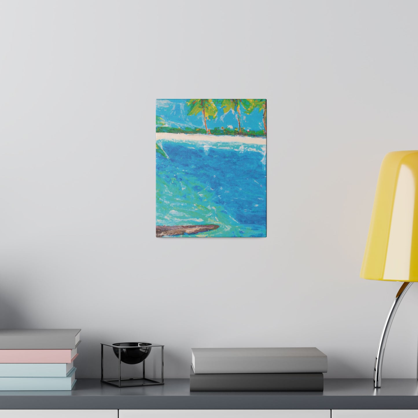 5065C - Bahamas Ocean Painting Print | Bahamas | Ocean | Beach | Poster | Home Decor | Wall Art | Canvas