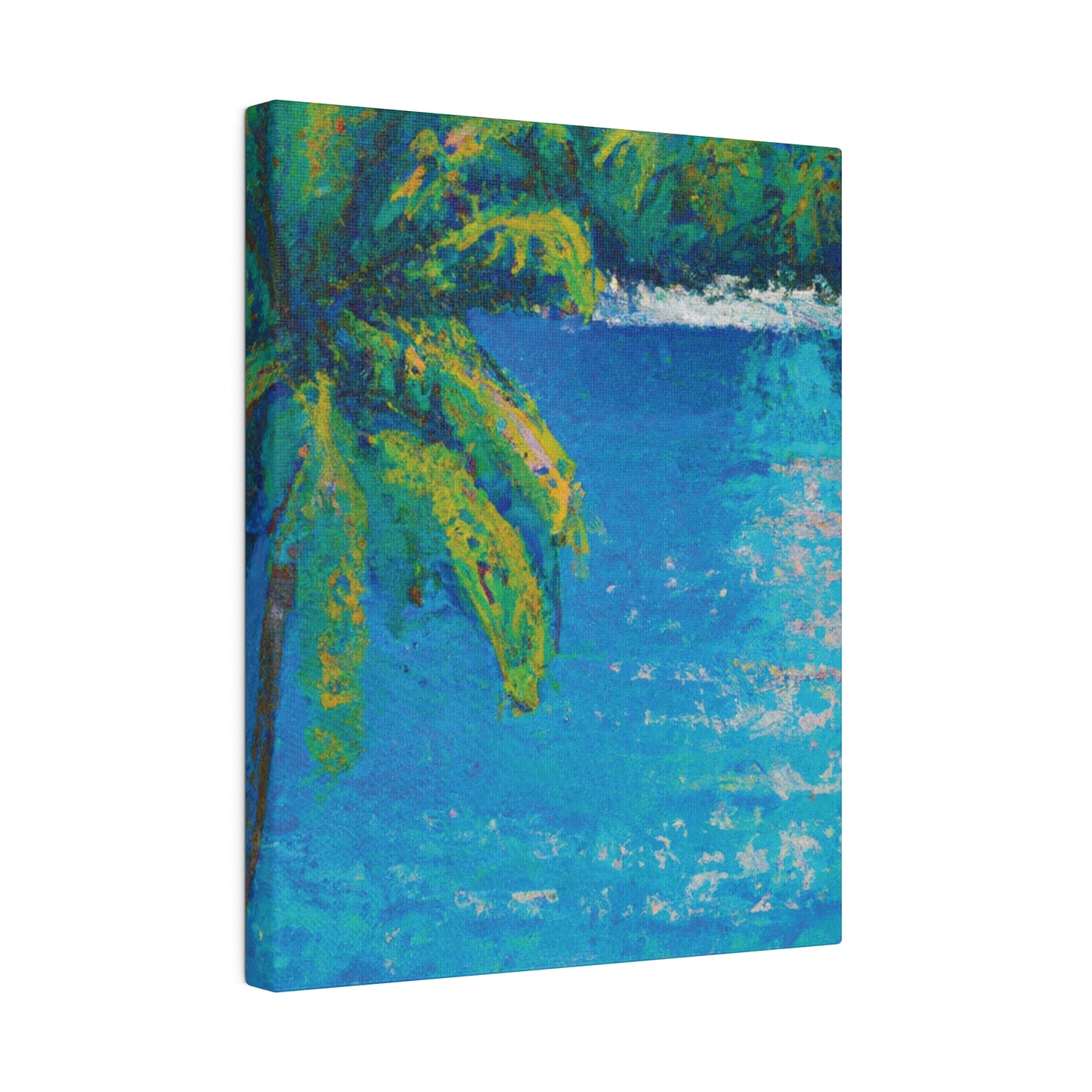 4645A - Bahamas Ocean Painting Print | Bahamas | Ocean | Beach | Poster | Home Decor | Wall Art | Canvas