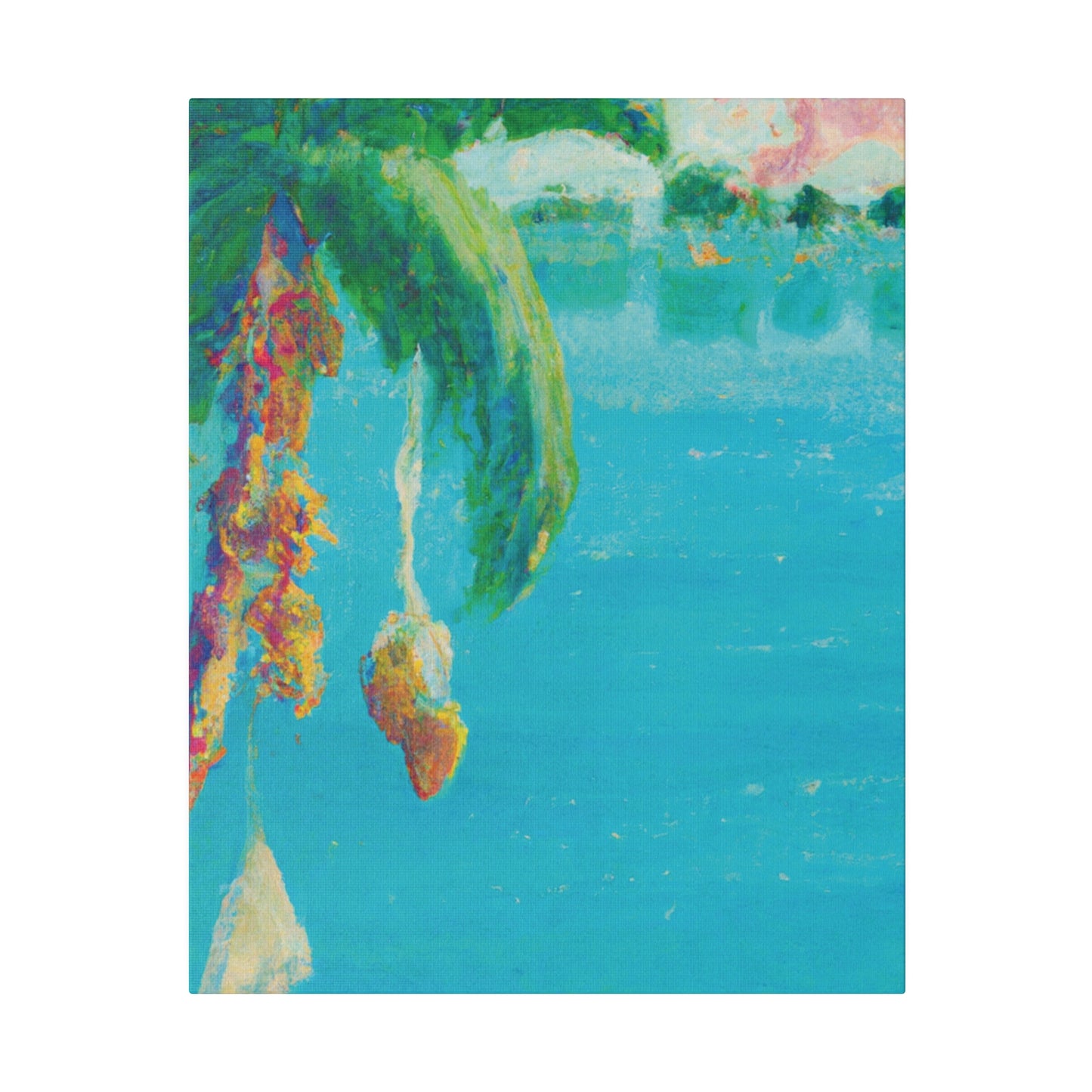 7357A - Bahamas Ocean Painting Print | Bahamas | Ocean | Beach | Poster | Home Decor | Wall Art | Canvas