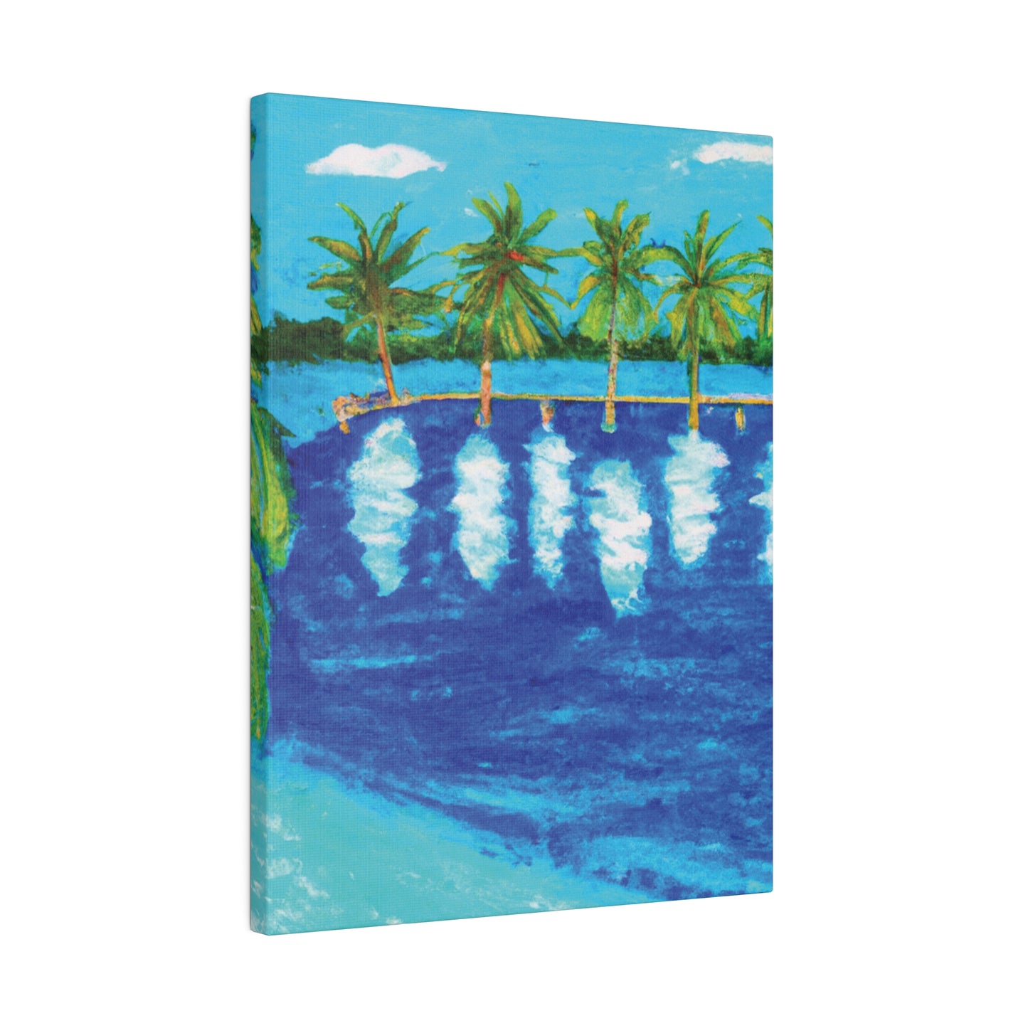 7996V - Bahamas Ocean Painting Print | Bahamas | Ocean | Beach | Poster | Home Decor | Wall Art | Canvas