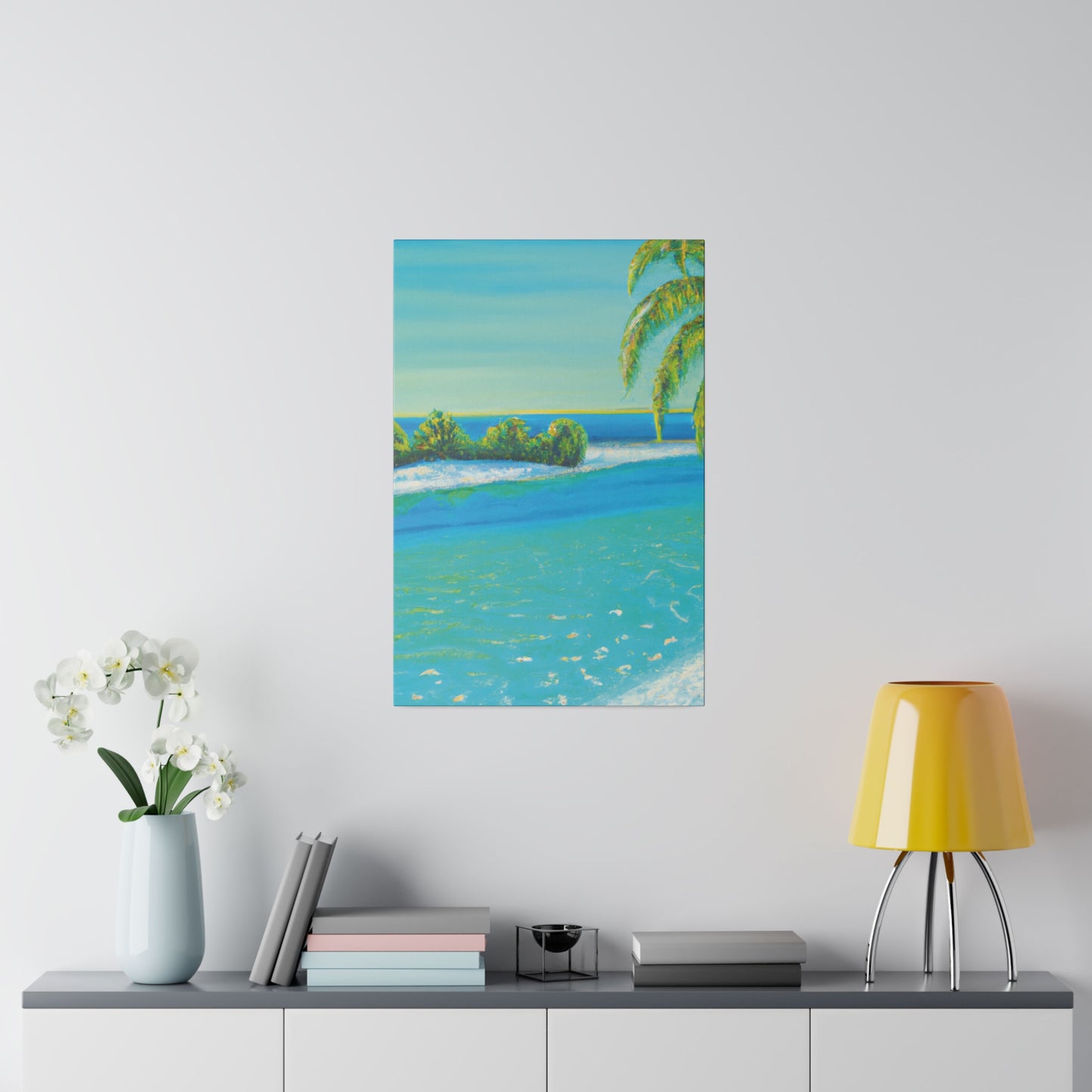 5234Y - Bahamas Ocean Painting Print | Bahamas | Ocean | Beach | Poster | Home Decor | Wall Art | Canvas