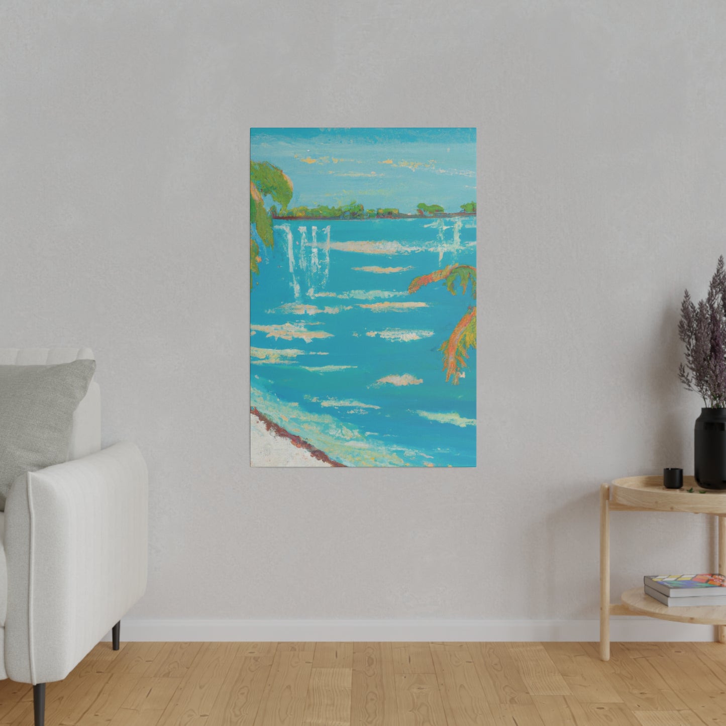 6820F - Bahamas Ocean Painting Print | Bahamas | Ocean | Beach | Poster | Home Decor | Wall Art | Canvas