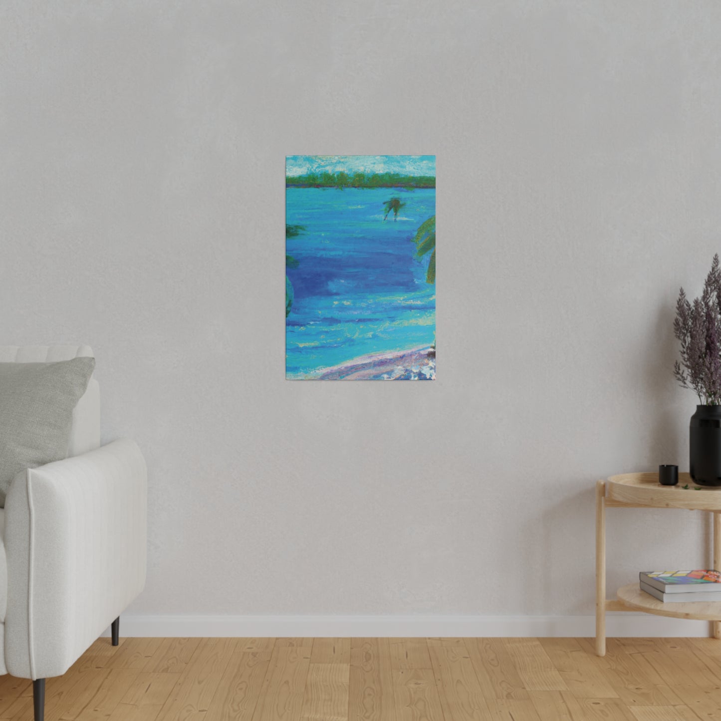 5105Q - Bahamas Ocean Painting Print | Bahamas | Ocean | Beach | Poster | Home Decor | Wall Art | Canvas