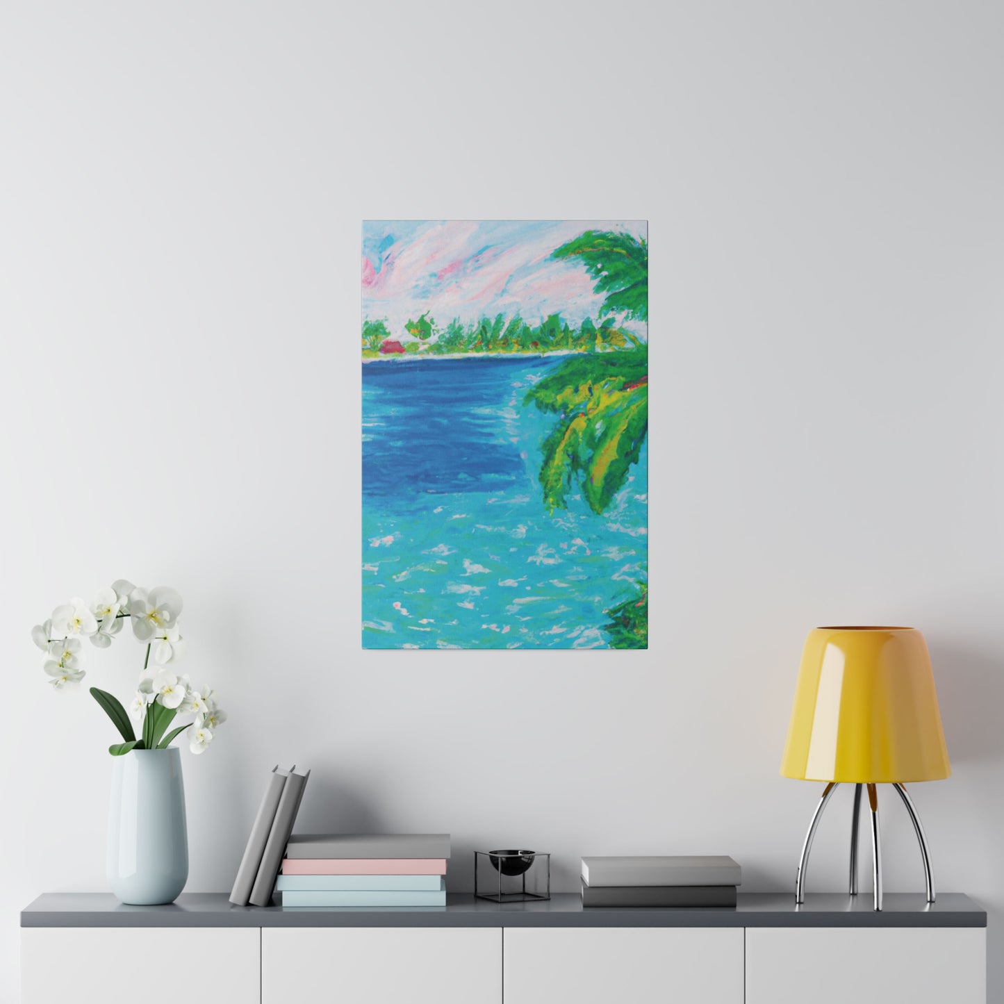 3265X - Bahamas Ocean Painting Print | Bahamas | Ocean | Beach | Poster | Home Decor | Wall Art | Canvas