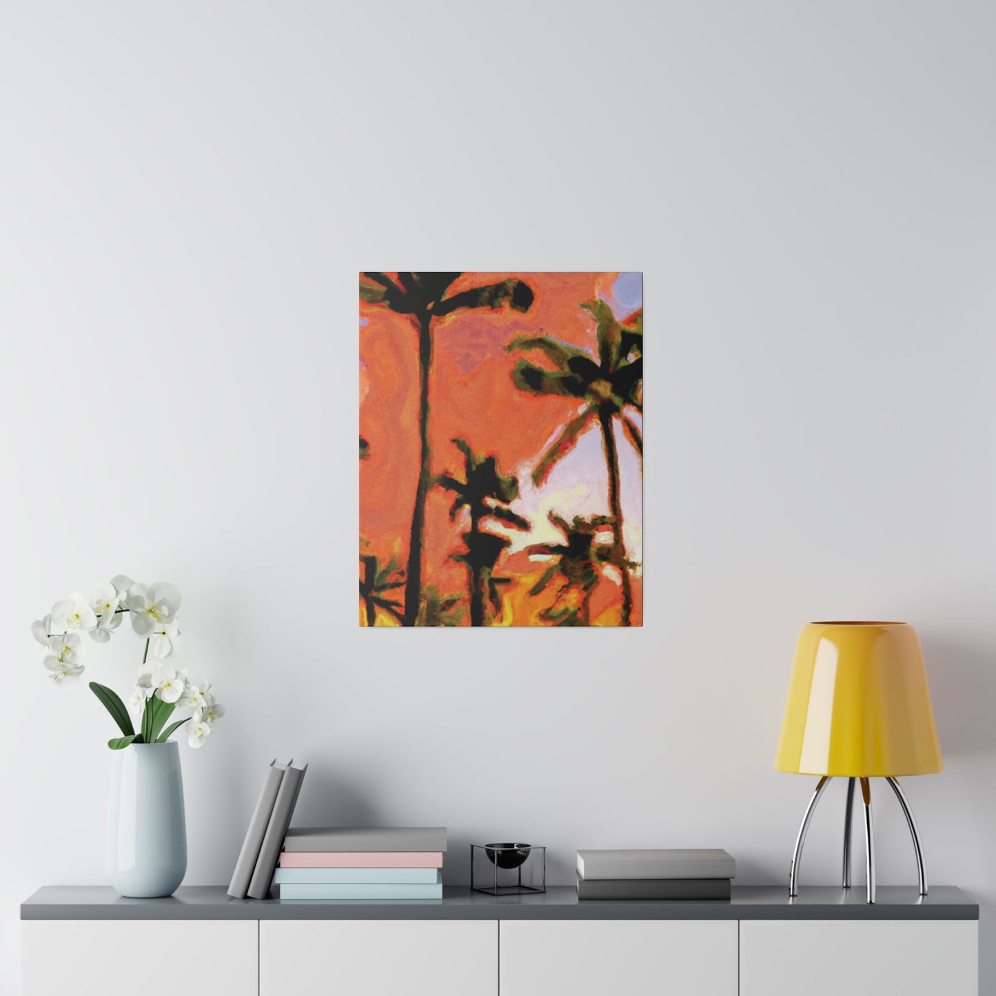 7177X - Miami Beach Sunset Painting Print | Miami | Beach | Sunset | Poster | Home Decor | Wall Art | Canvas