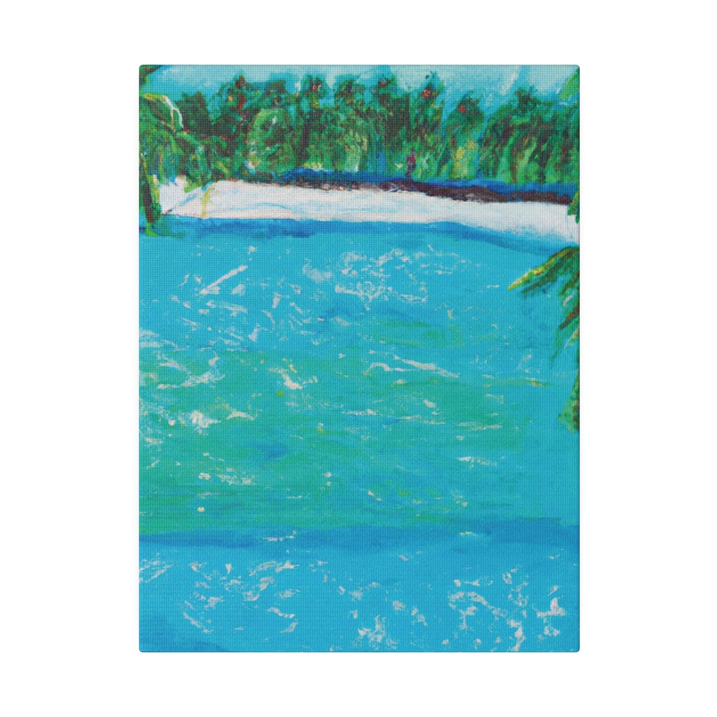 3234T - Bahamas Ocean Painting Print | Bahamas | Ocean | Beach | Poster | Home Decor | Wall Art | Canvas