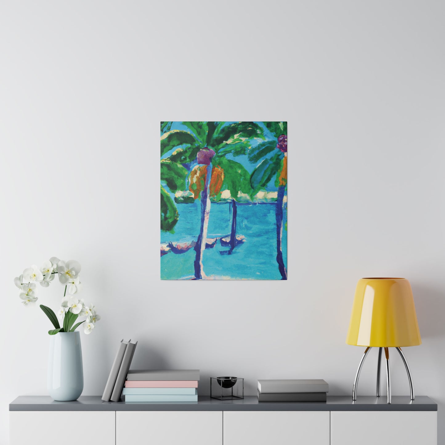 2944U - Bahamas Ocean Painting Print | Bahamas | Ocean | Beach | Poster | Home Decor | Wall Art | Canvas