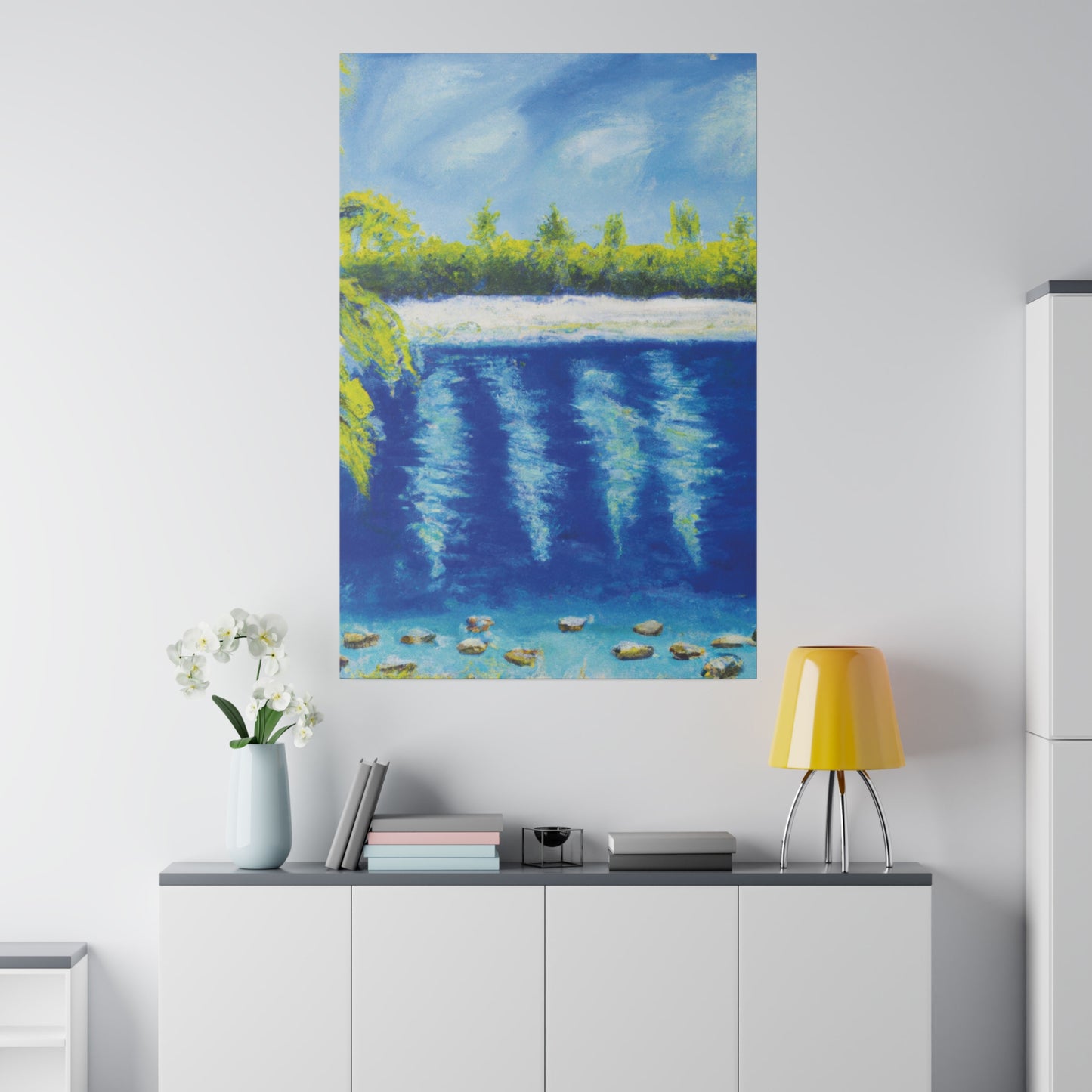 8106X - Bahamas Ocean Painting Print | Bahamas | Ocean | Beach | Poster | Home Decor | Wall Art | Canvas