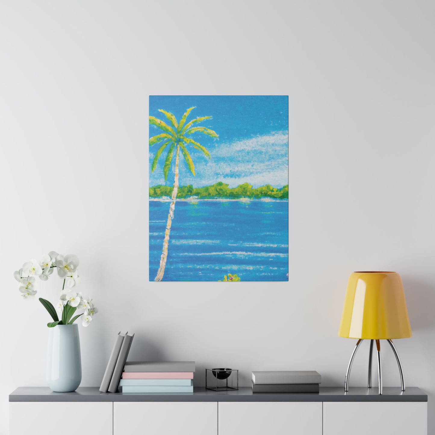 9803Q - Bahamas Ocean Painting Print | Bahamas | Ocean | Beach | Poster | Home Decor | Wall Art | Canvas