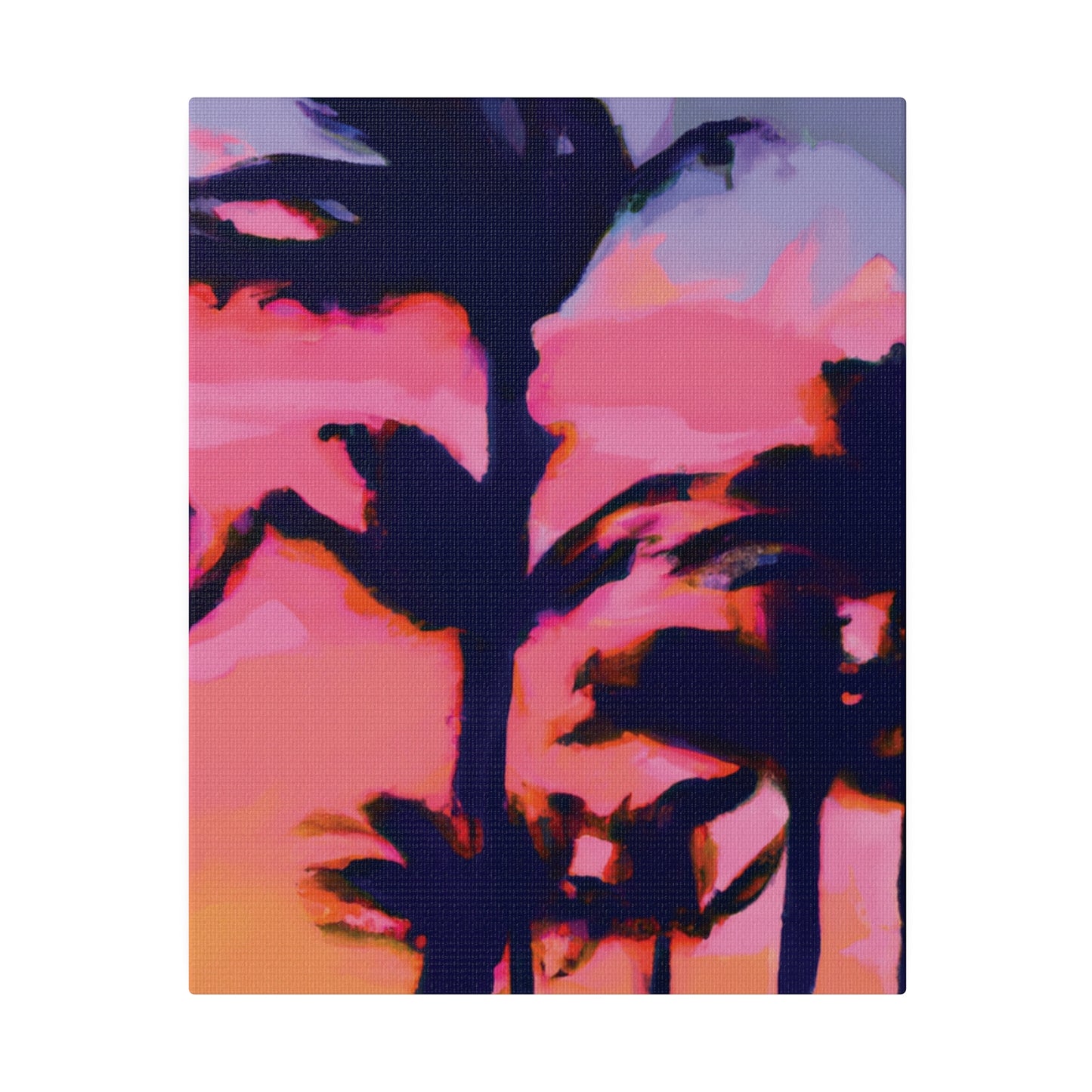 7993P - Miami Beach Sunset Painting Print | Miami | Beach | Sunset | Poster | Home Decor | Wall Art | Canvas