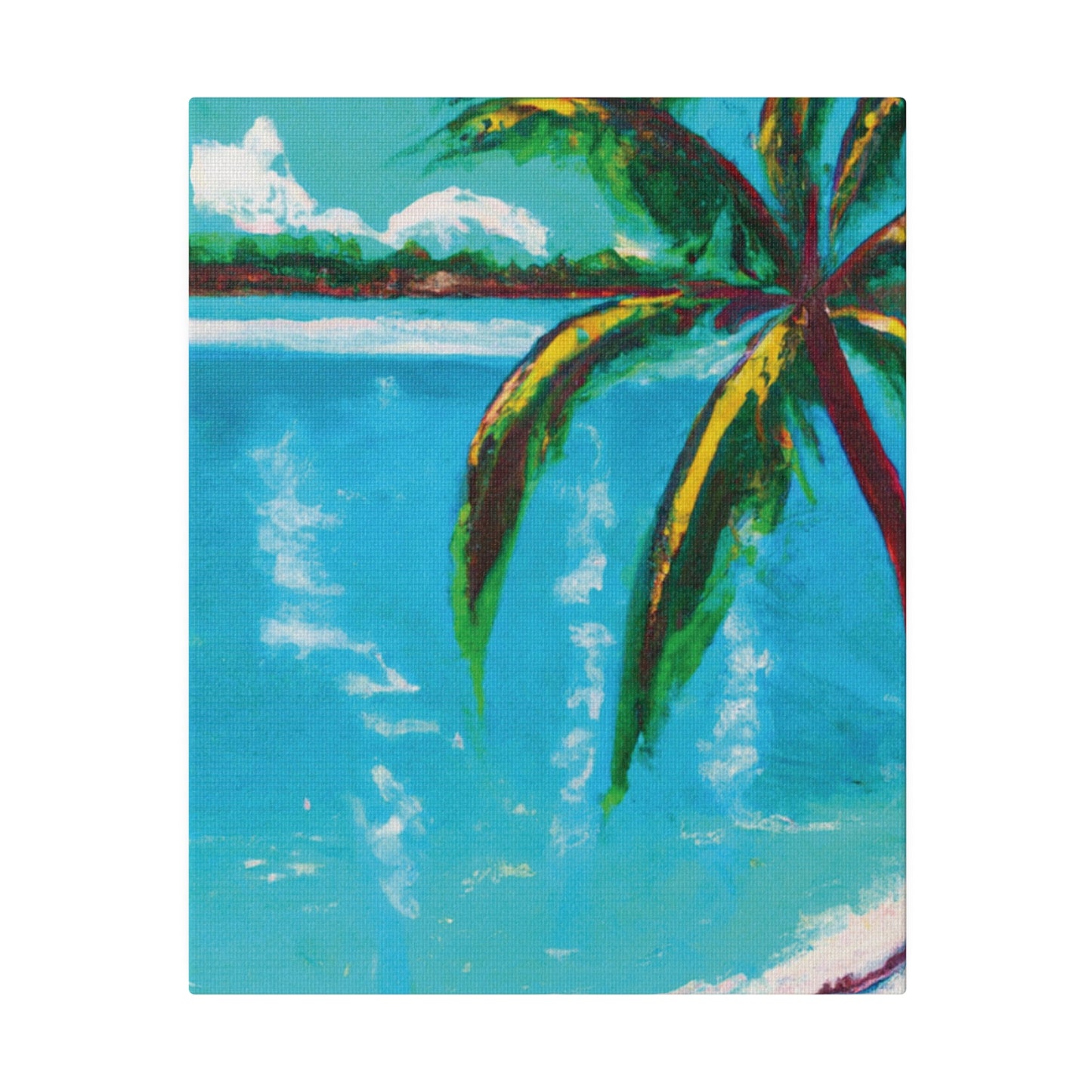 3917M - Bahamas Ocean Painting Print | Bahamas | Ocean | Beach | Poster | Home Decor | Wall Art | Canvas